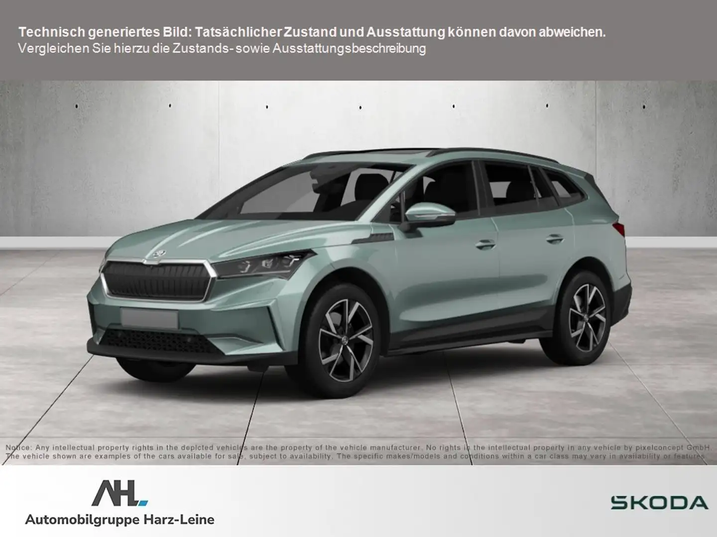 Skoda Enyaq 60 Loft LED Navi AHK Pano PDC SHZ Plateado - 1