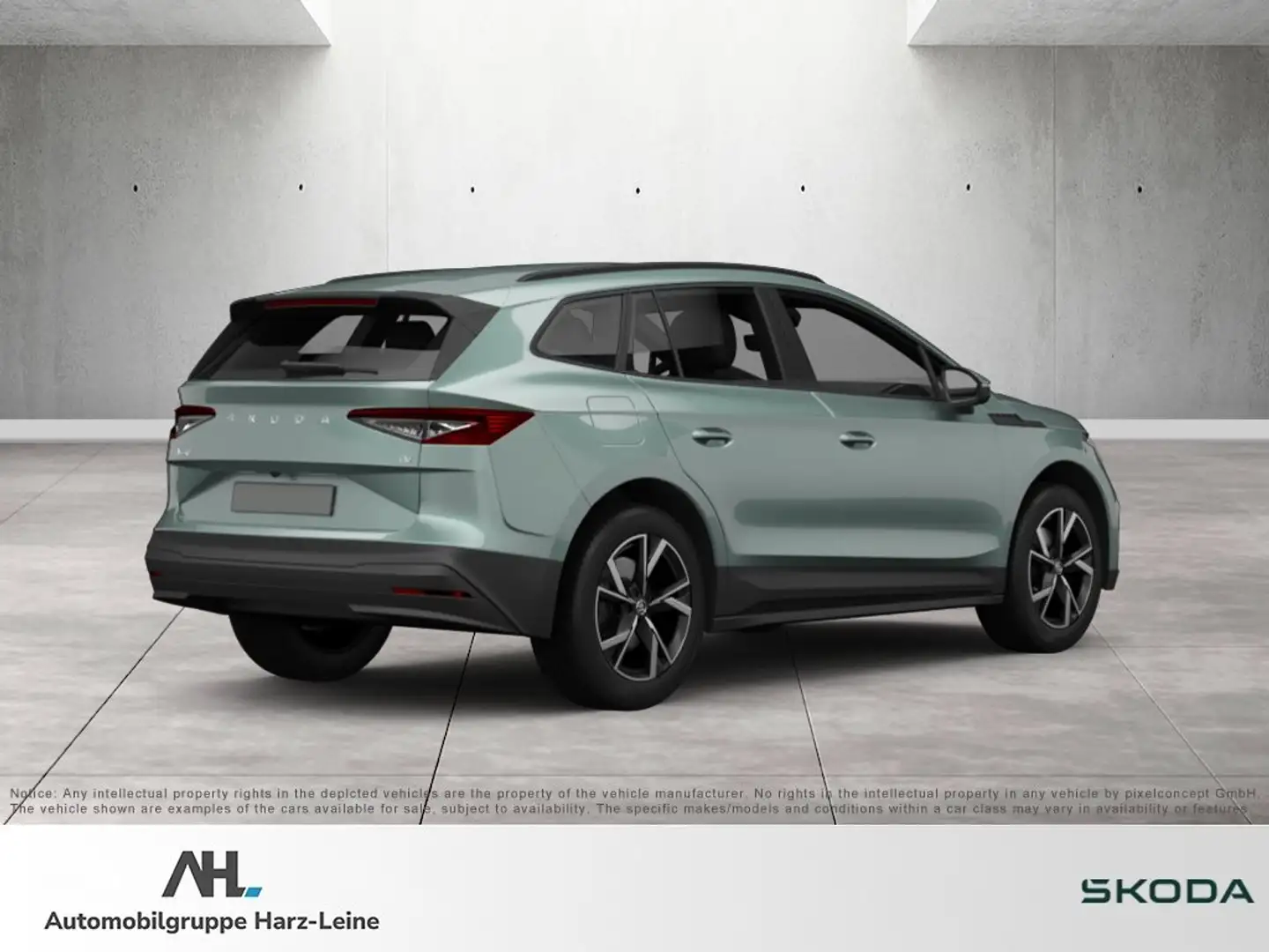Skoda Enyaq 60 Loft LED Navi AHK Pano PDC SHZ Plateado - 2