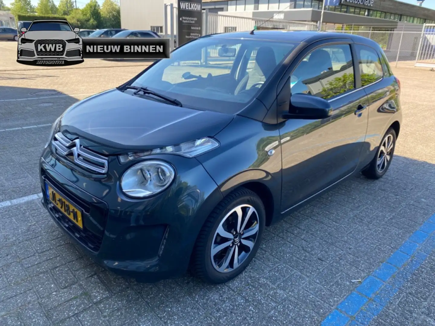 Citroen C1 1.2 PureTech Shine Camera NAP Dealer ODH Gris - 1