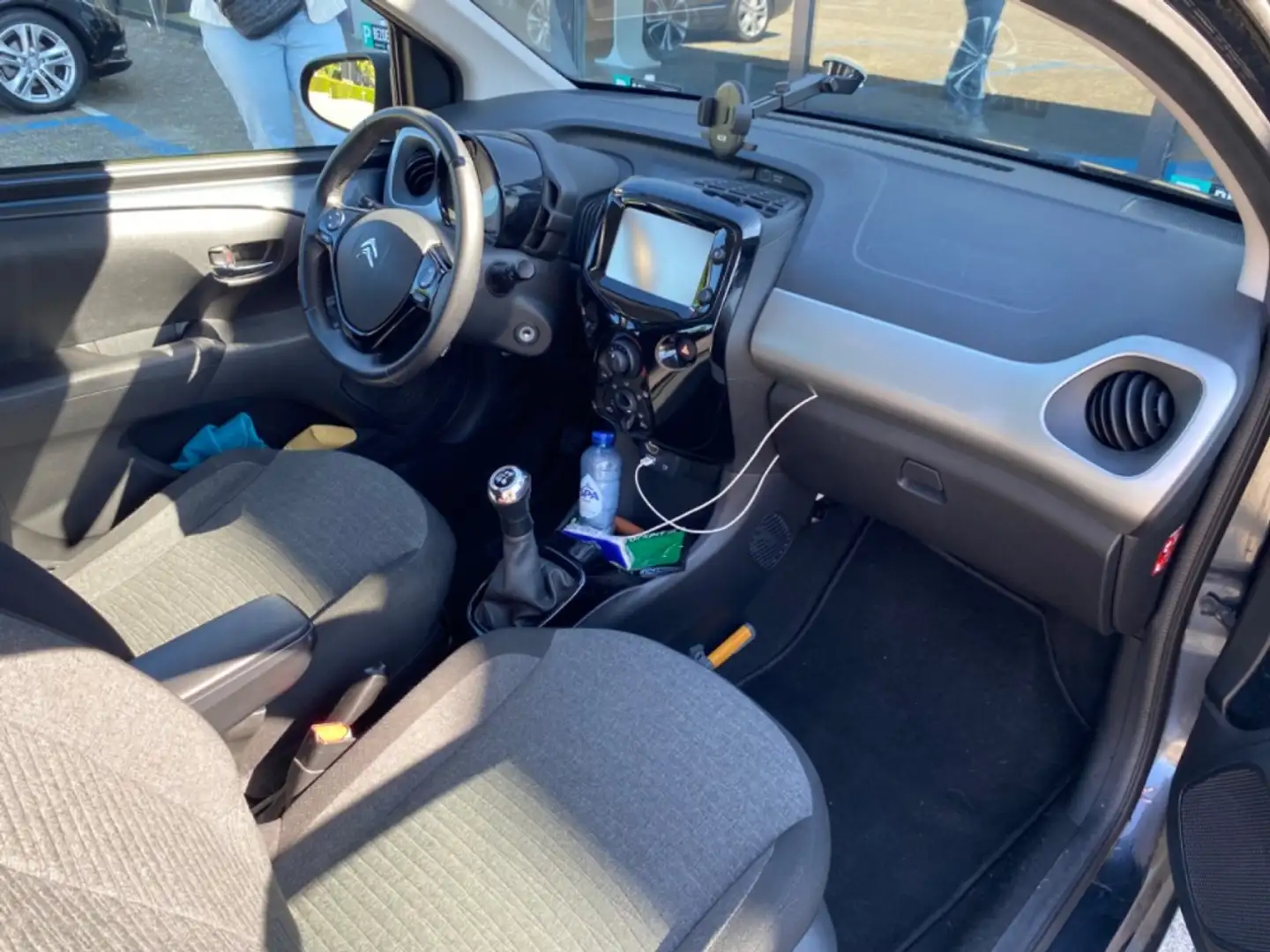 Citroen C1 1.2 PureTech Shine Camera NAP Dealer ODH Gris - 2