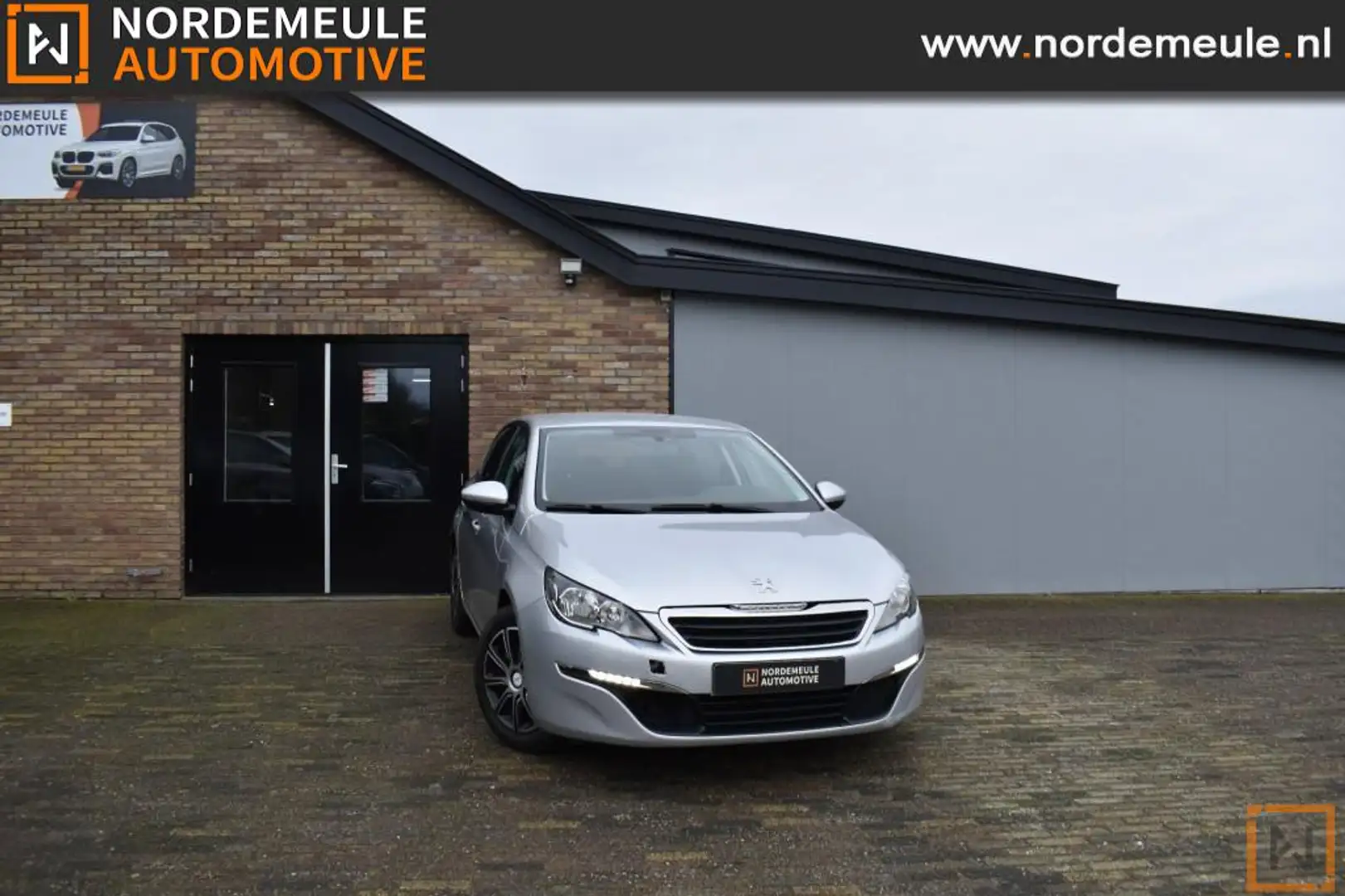 Peugeot 308 1.6 BLUEHDI BLUE Lease, Navi, Clima Grijs - 1