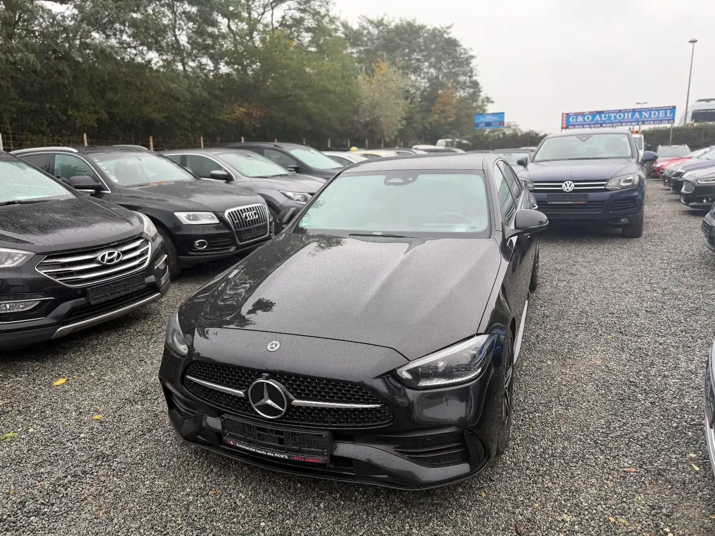 Mercedes-Benz C 300 AMG-Line*VollAusstattung* garantie*60000Km Schwarz - 2