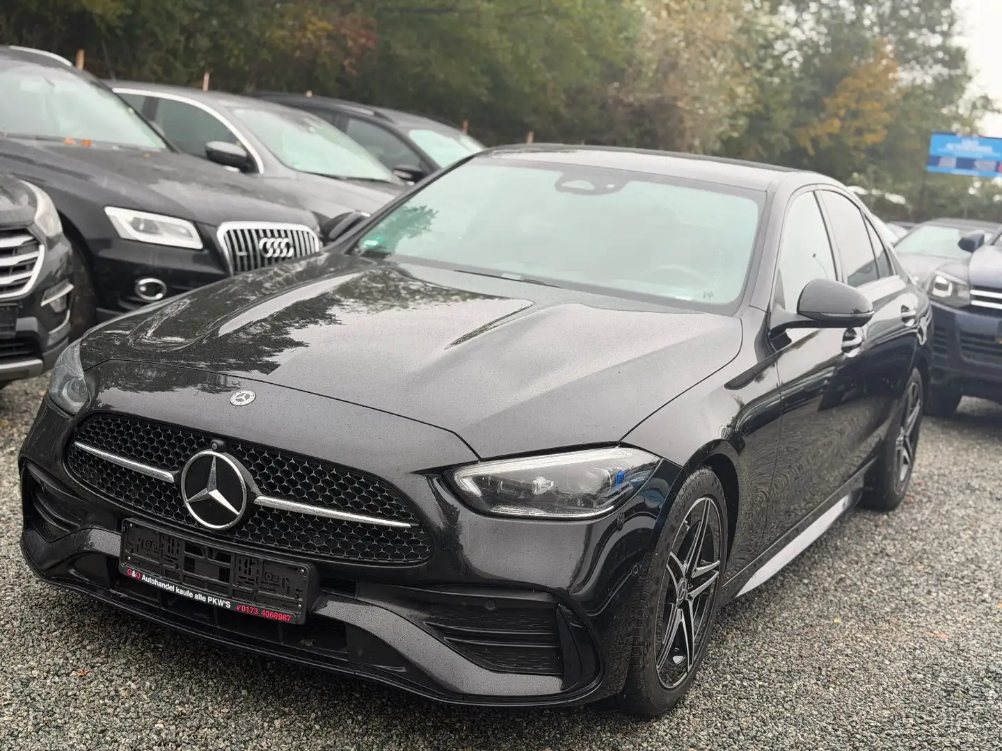 Mercedes-Benz C 300 AMG-Line*VollAusstattung* garantie*60000Km Schwarz - 1