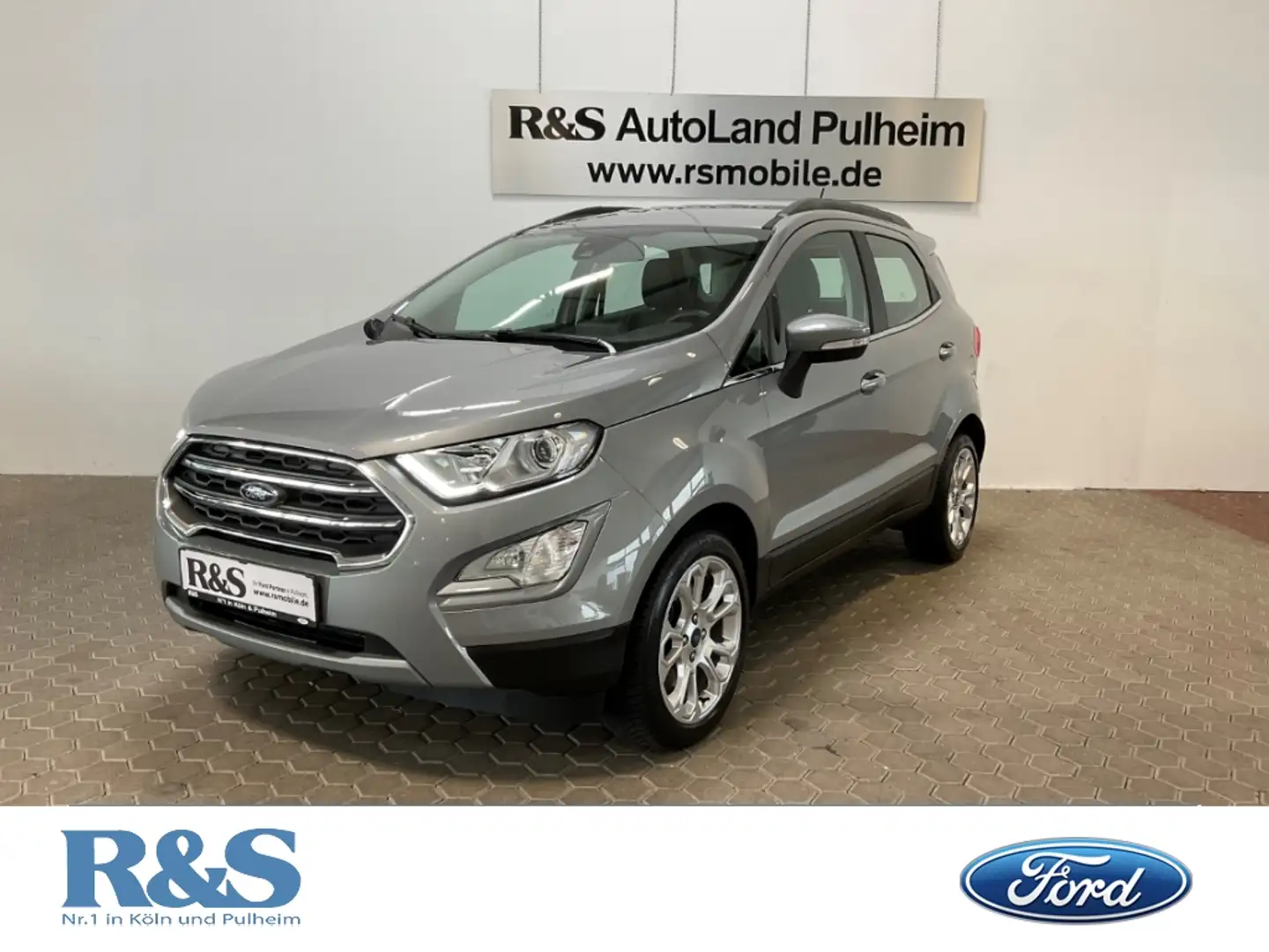 Ford EcoSport Titanium+Navi+B&O+AHK+KeyFree+Allwetter Zilver - 1