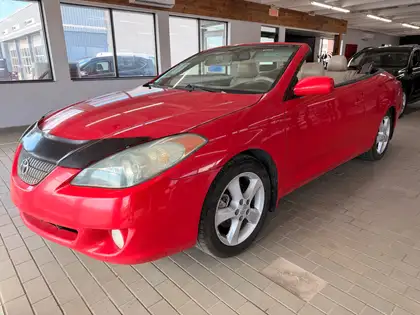 Red 2006 Toyota Camry Solara SE V6 Coupe Front-Wheel Drive Automatic