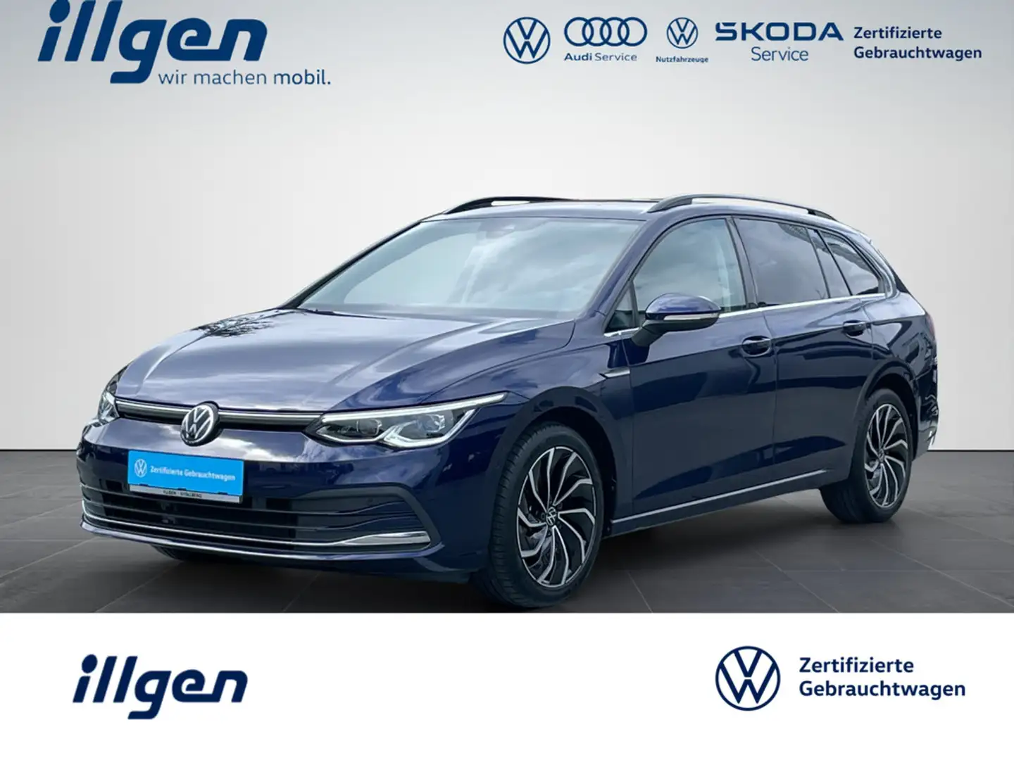Volkswagen Golf VIII Variant 1.5 TSI Style CLIMAT+NAV+MATRIX+ACC Blau - 1