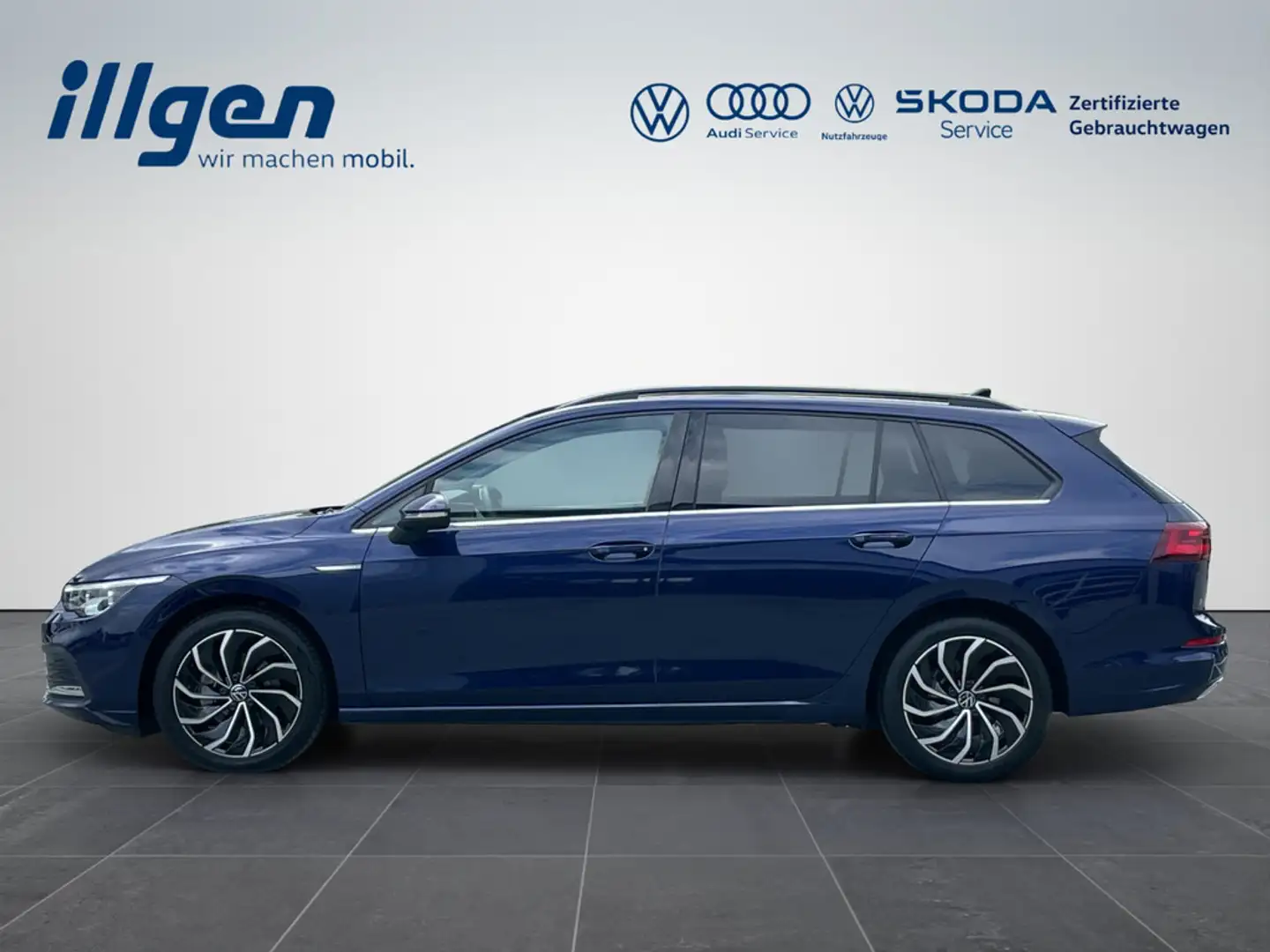 Volkswagen Golf VIII Variant 1.5 TSI Style CLIMAT+NAV+MATRIX+ACC Blau - 2