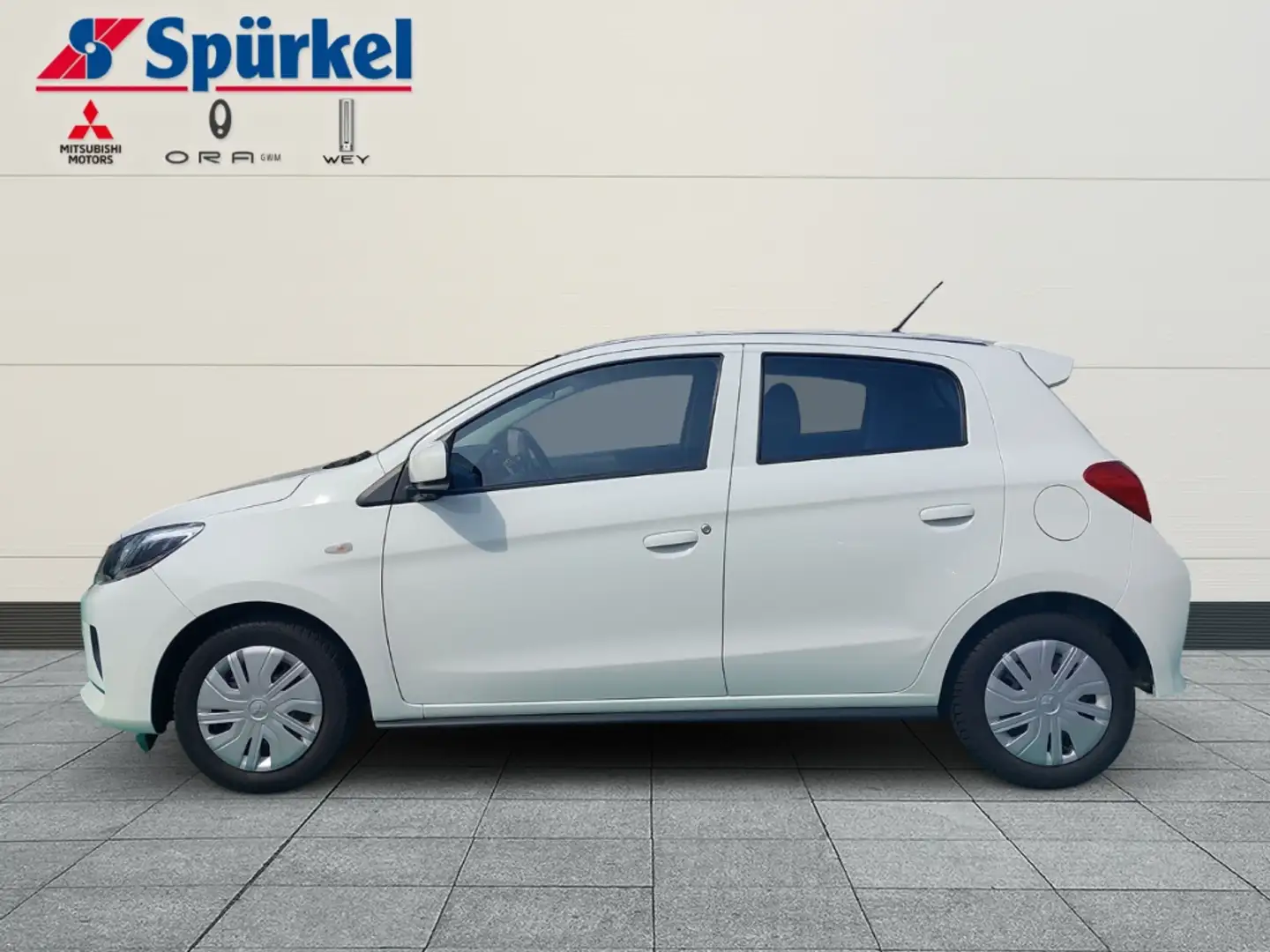 Mitsubishi Space Star Basis 1.2, Radio, Bluetooth, Lichtsensor Weiß - 2