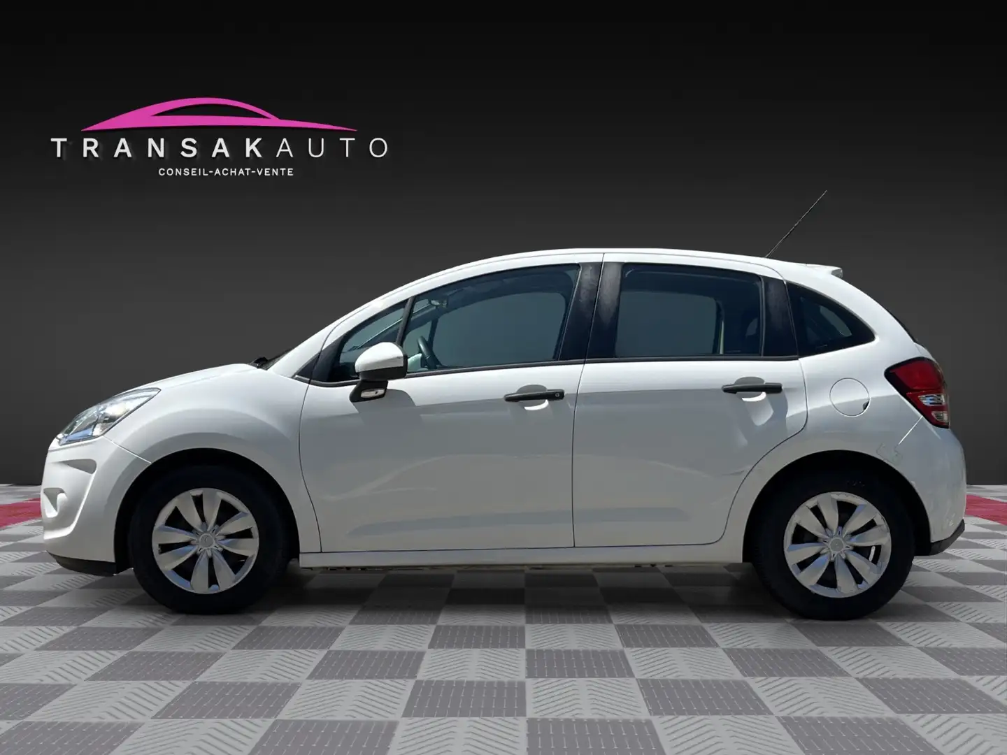 Citroen C3 C3 HDi 70 FAP Attraction Blanc - 2