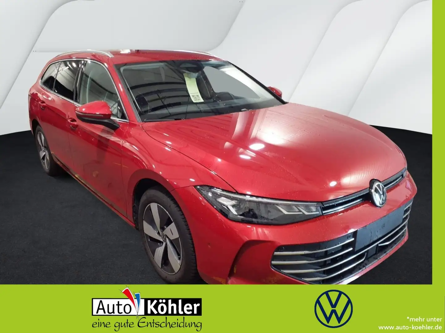 Volkswagen Passat Business eTSI CarPlay/AHK/Virt/360/ACC Rot - 1