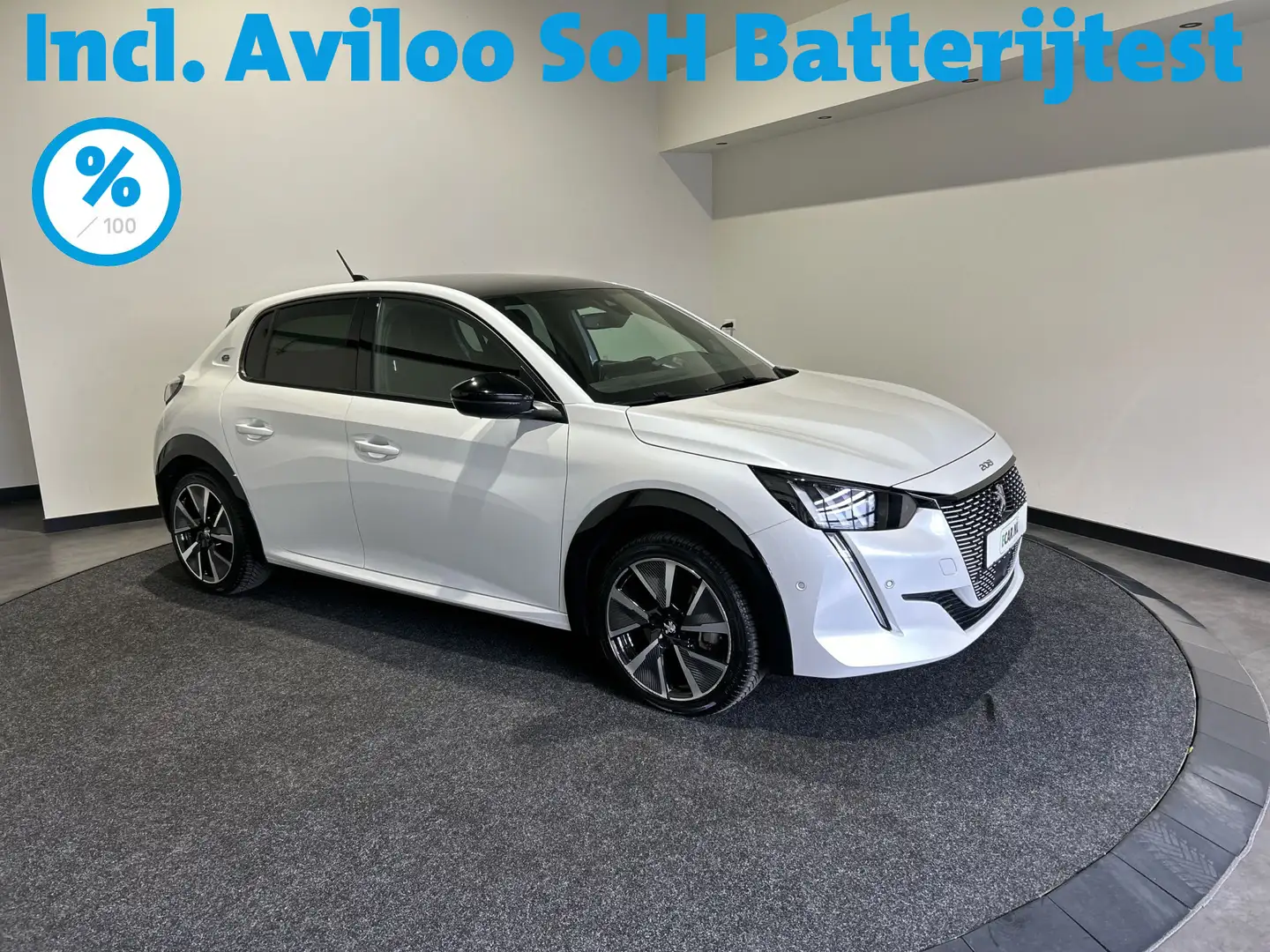 Peugeot e-208 EV GT Pack 50 kWh | Zwart dak | 100 % dealeronderh Alb - 1