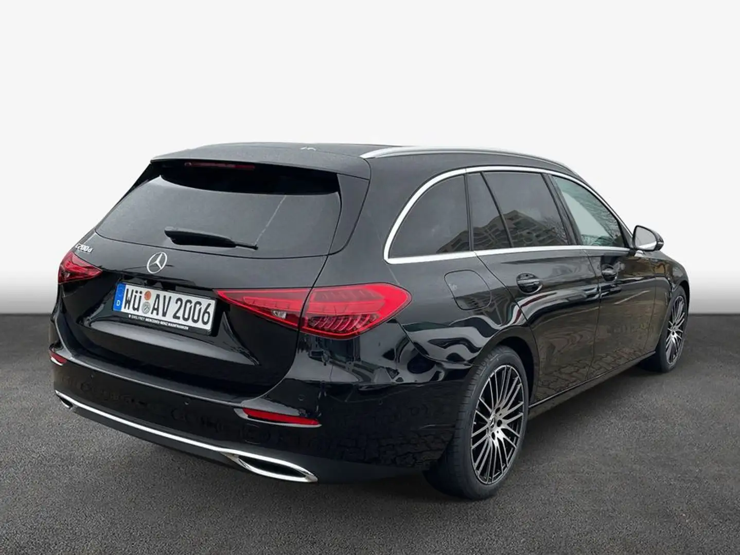 Mercedes-Benz C 200 C-Klasse Zwart - 2