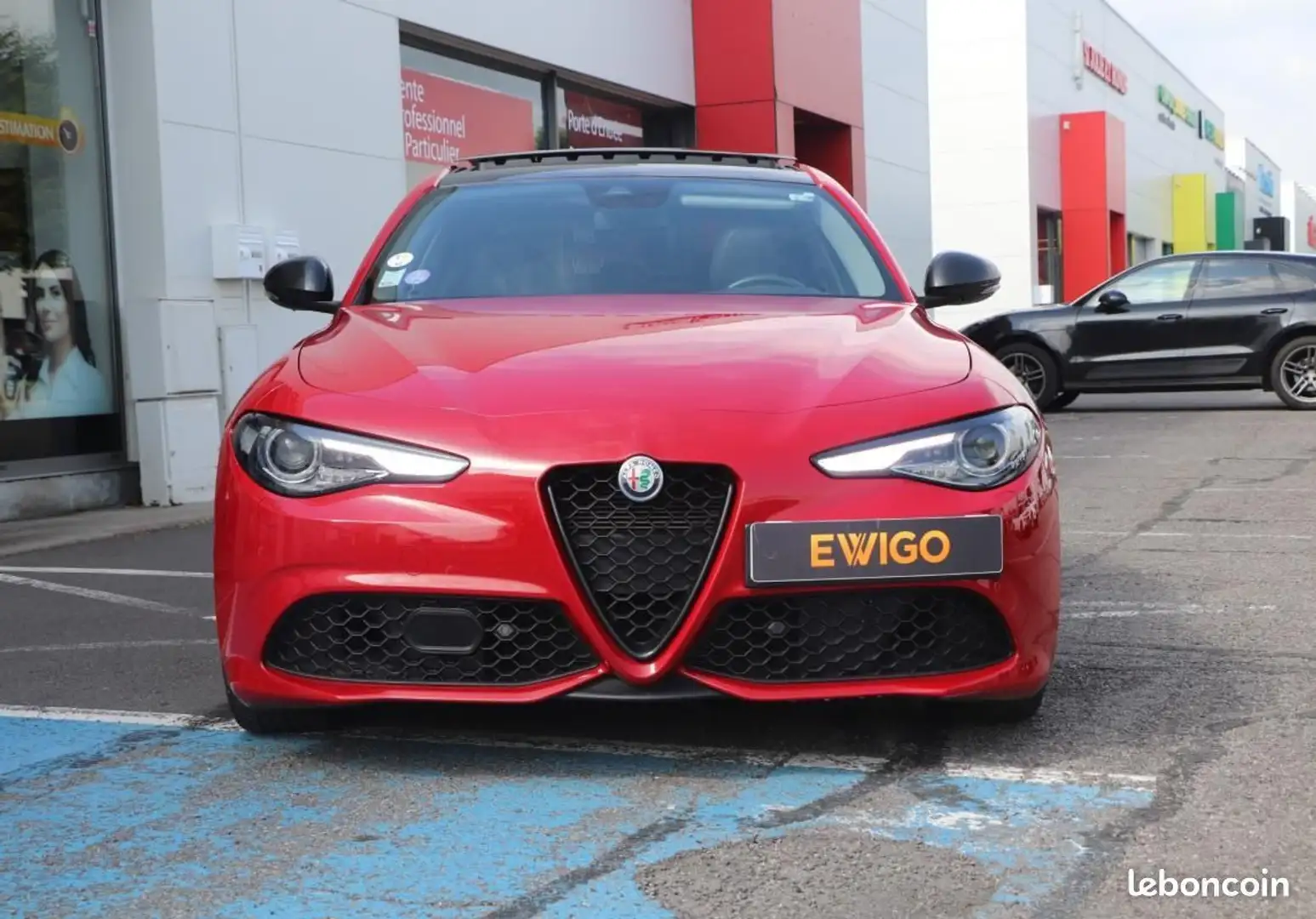 Alfa Romeo Giulia 2.0 TB 280 VELOCE BVA Rot - 2