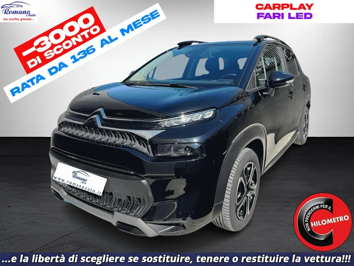 Citroen C3 Aircross 1.2 puretech Shine 110cv Nero - 1