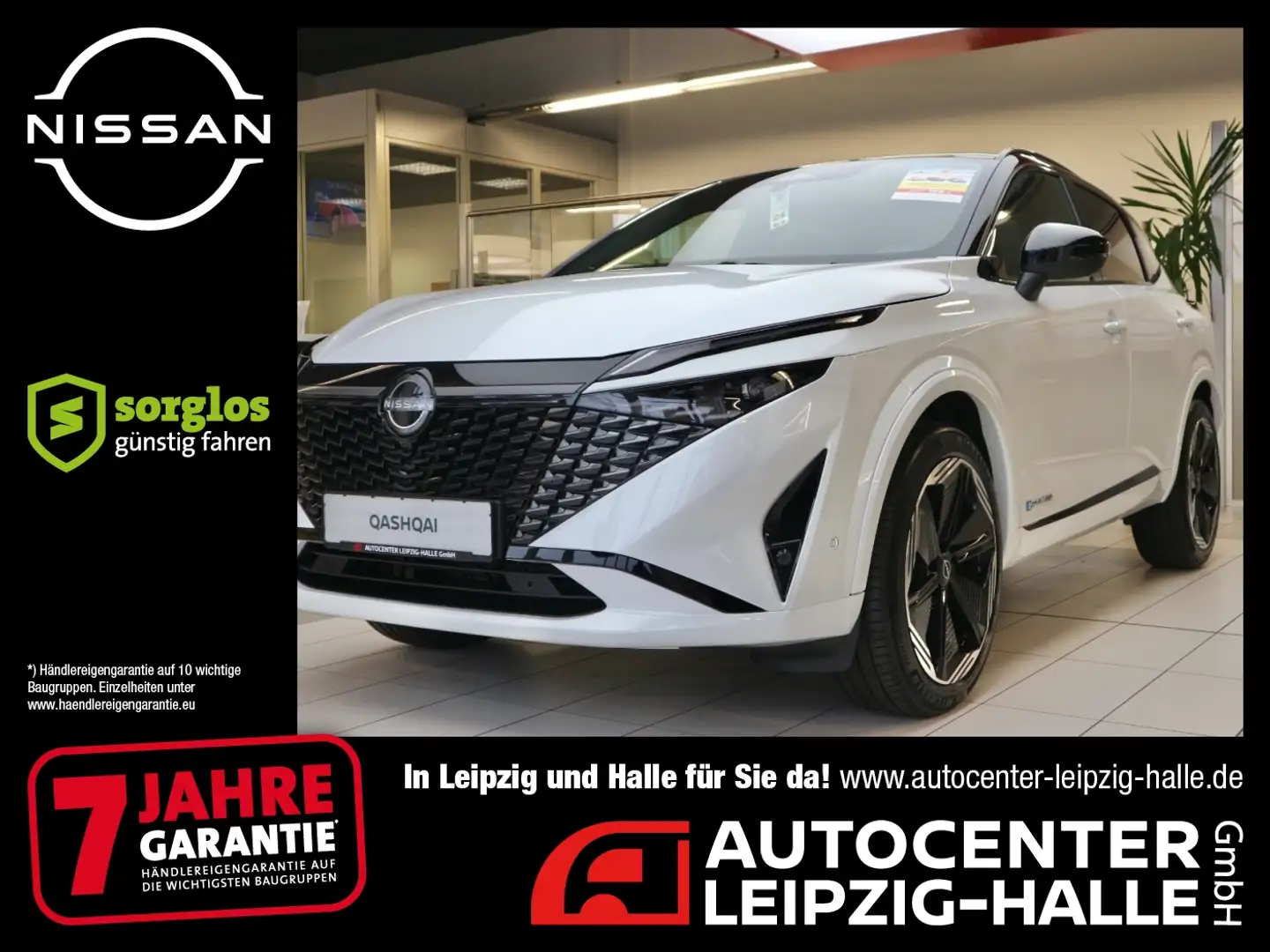 Nissan Qashqai N-DESIGN 1.5 VC-T e-POWER WKR inkl. Blanc - 1