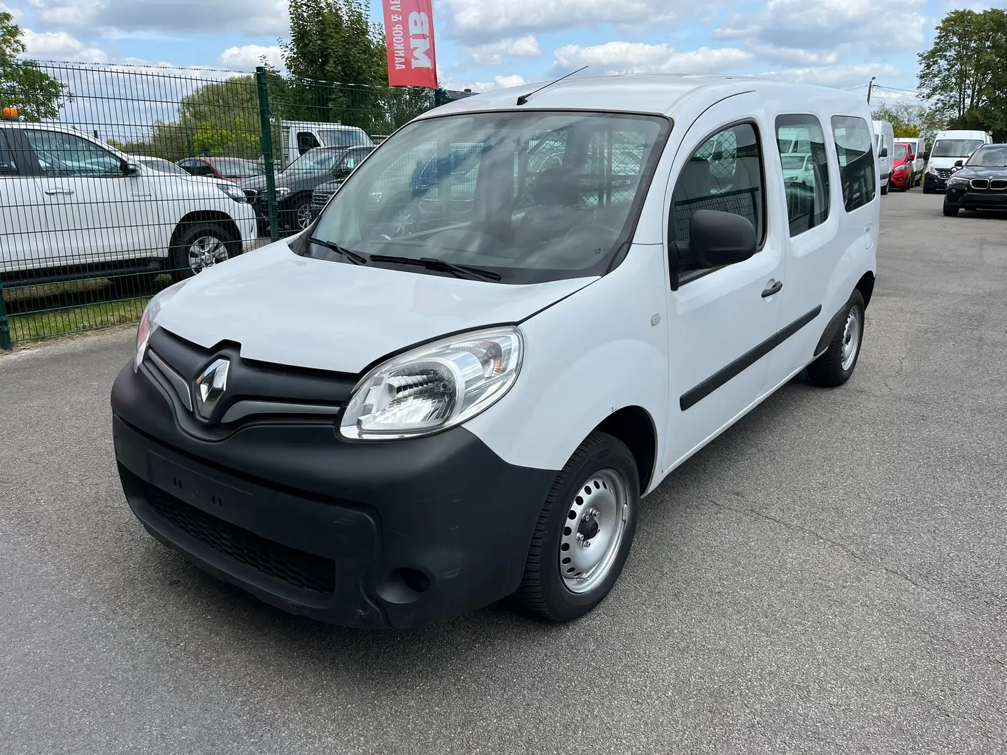 Renault Kangoo 1.5 DCI- MAXI -6500€+BTW/TVA Blanc - 2