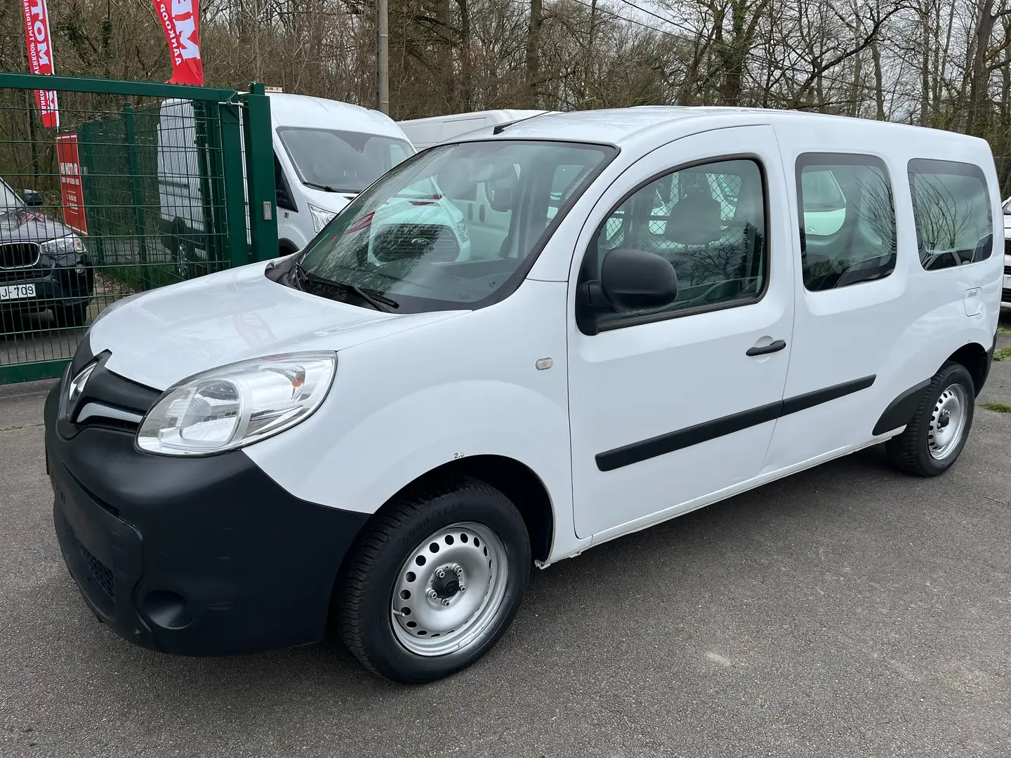 Renault Kangoo 1.5 DCI- MAXI -7400€+BTW/TVA Blanc - 1