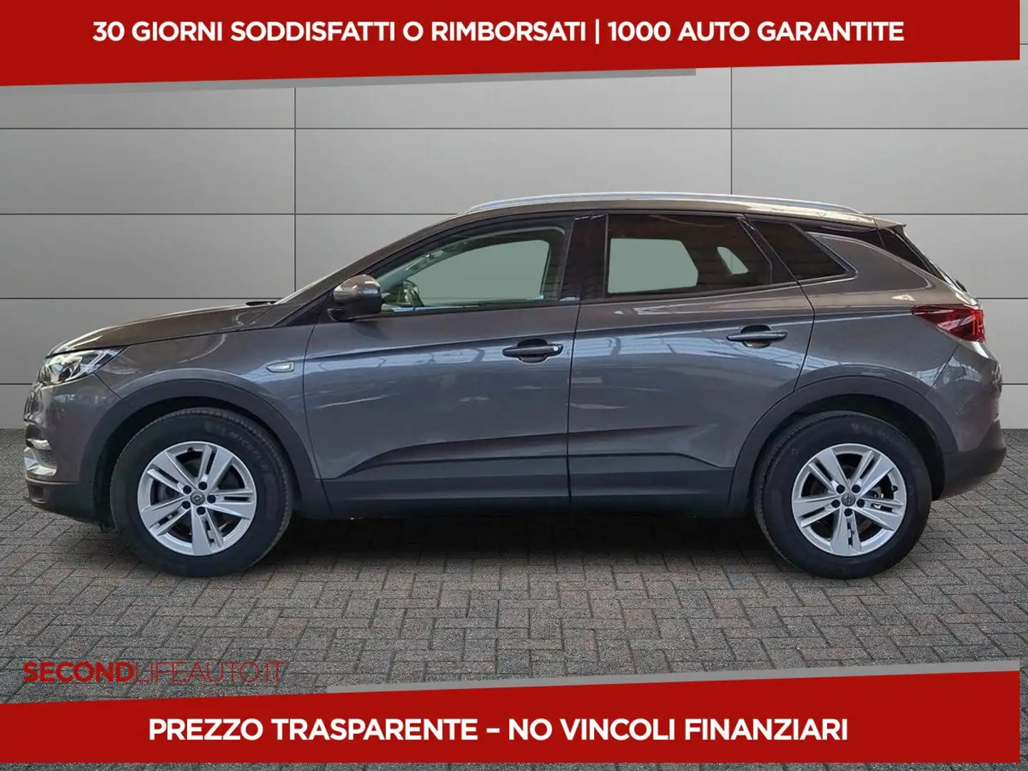 Opel Grandland X 1.2 Innovation s&s 130cv Grijs - 2