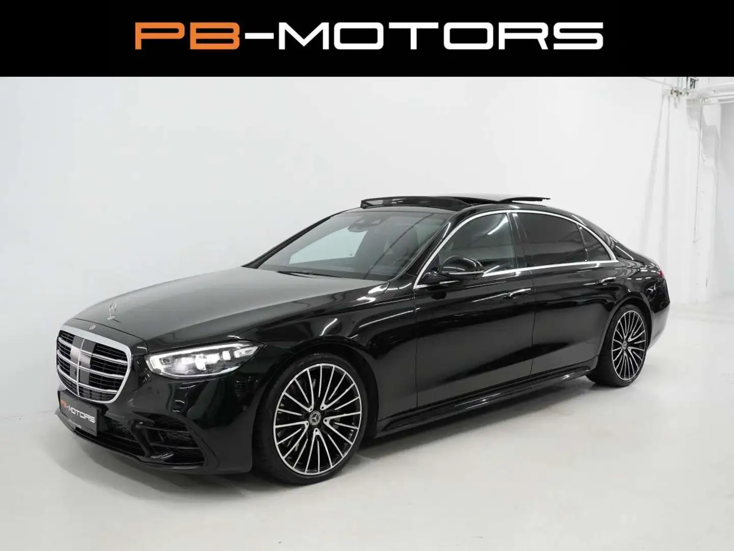 Mercedes-Benz S 350 d lang 4MATIC AMG-Line 21" Panorama Burmester Schwarz - 1