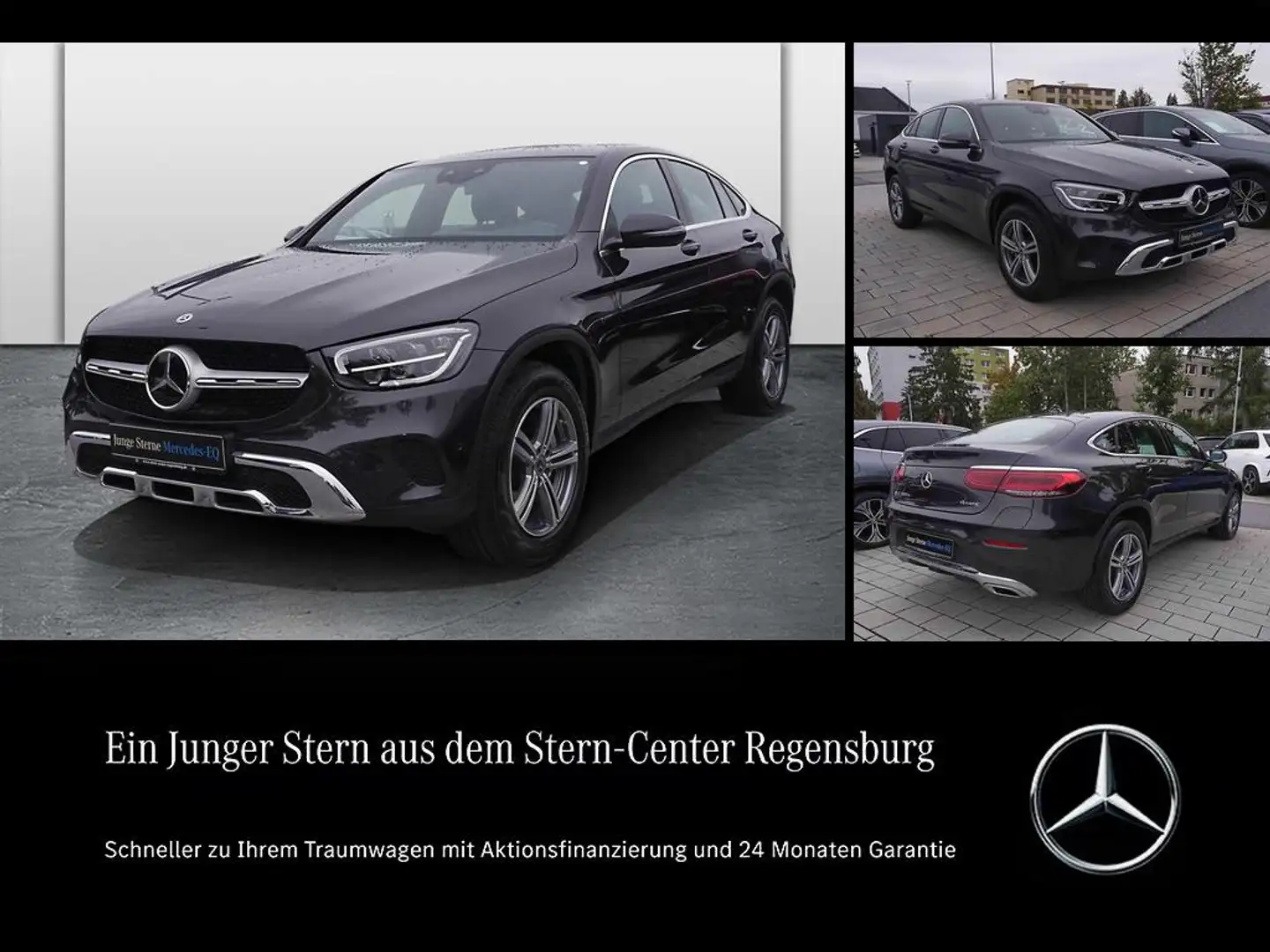 Mercedes-Benz GLC 300 e 4M Coupé+DISTRONIC+KAMERA+PDC+DAB+SHZ+ Grau - 1