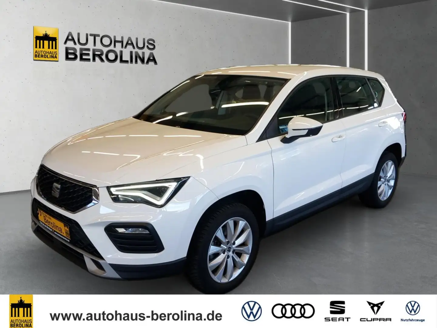 SEAT Ateca 1.5 TSI Style DSG *R-CAM*GRA*LED* Weiß - 2