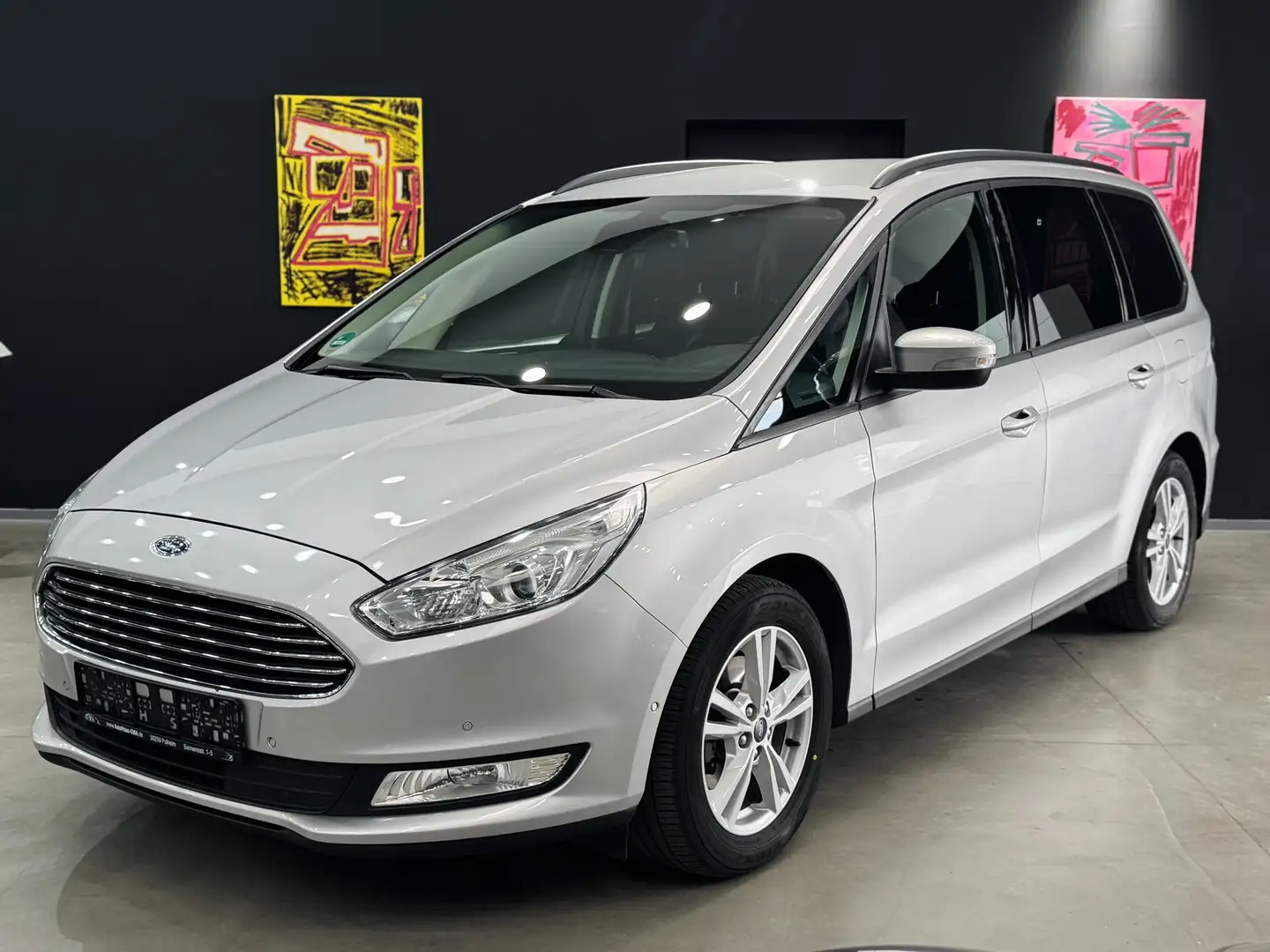 Ford Galaxy Business*7 Sitzer*TÜV bis 7/27*Navi*Sitzhz.* Silber - 1