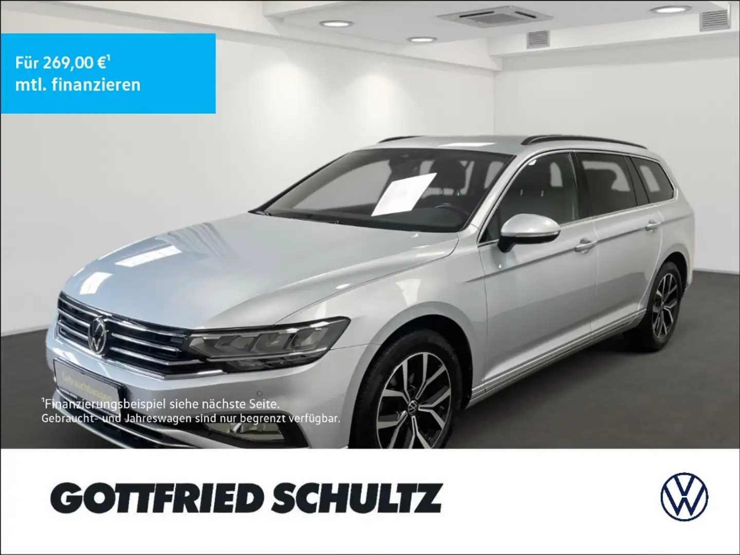 Volkswagen Passat Variant 2.0 TDI DSG Business Navigation Silber - 1