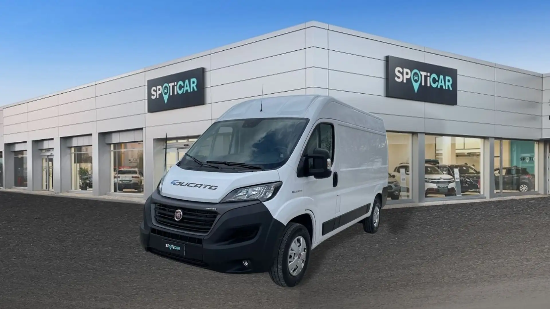 Fiat E-Ducato - eDucato 35 122CV PM-TM Furgone battery Blanc - 1