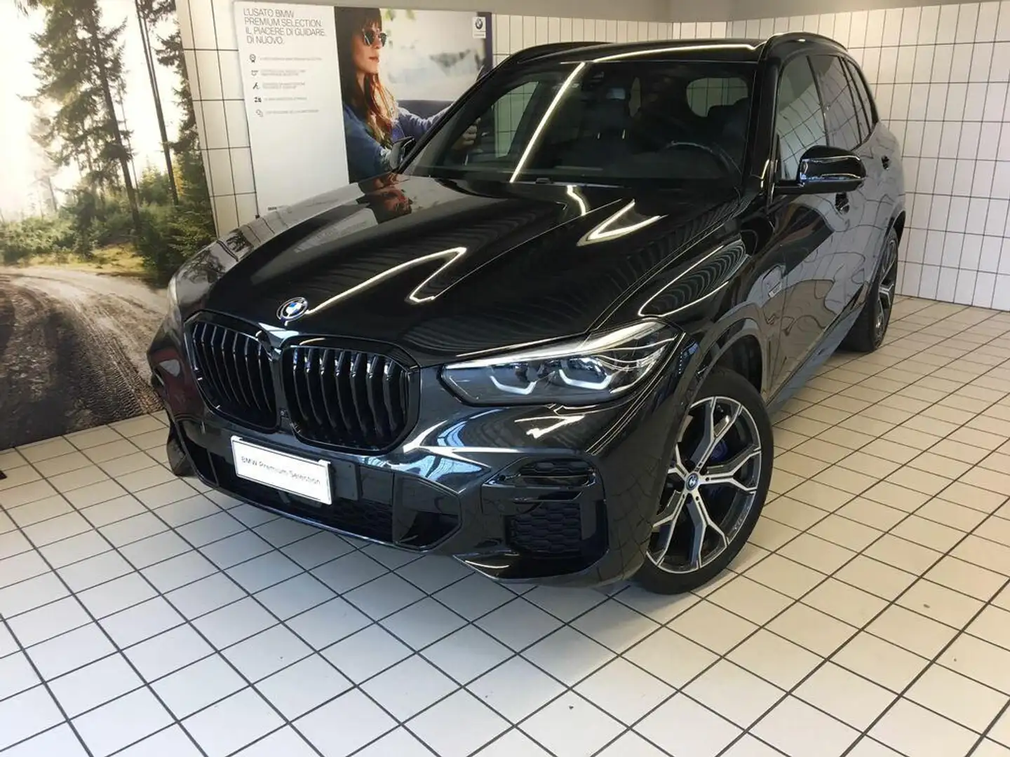 BMW X5 xdrive45e Msport auto Nero - 1