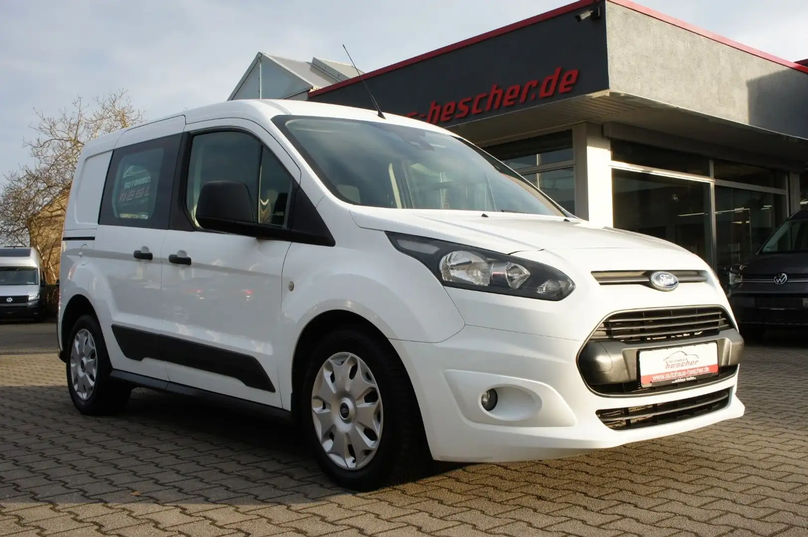 Ford Transit Connect 220 1.6 TDCi *KLIMA*SHZ*PDC*AHK* Blanc - 2