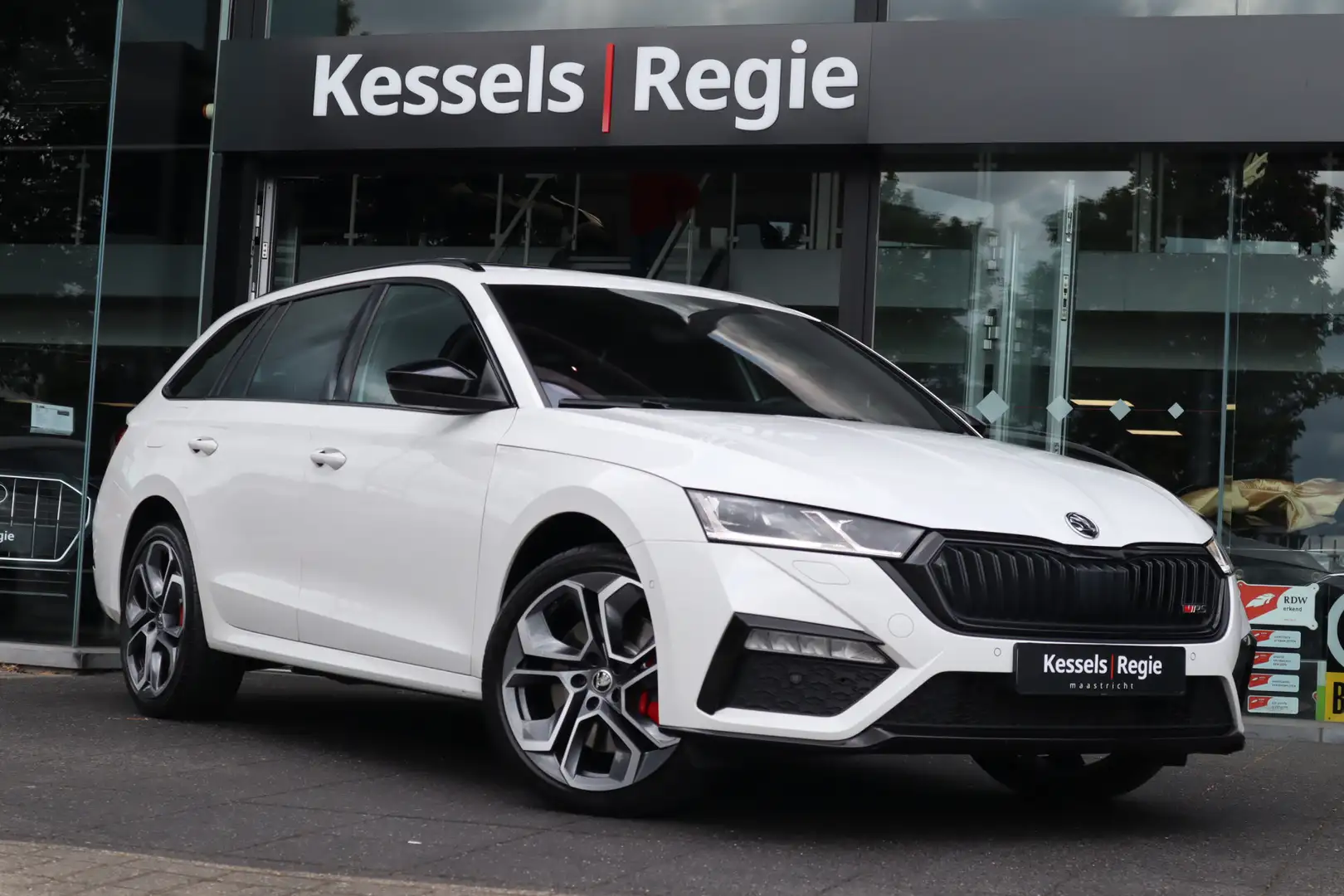 Skoda Octavia Combi 1.4 TSI RS iV PHEV Pano Led Canton Navi Leer Blanc - 1