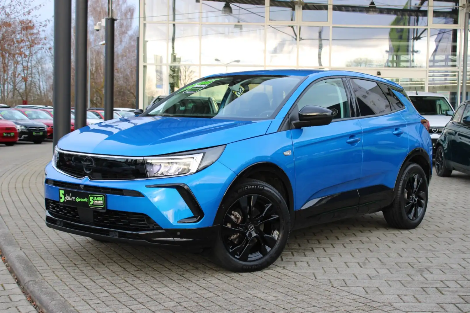 Opel Grandland 1.2 Turbo GS LINE LED+Navi+Sitzheizung Blau - 2