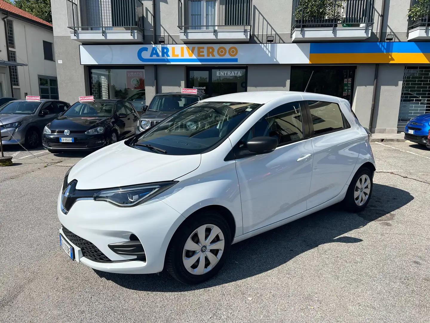 Renault ZOE Life R 110 51 Kwh Batterie di Proprietà Blanc - 1