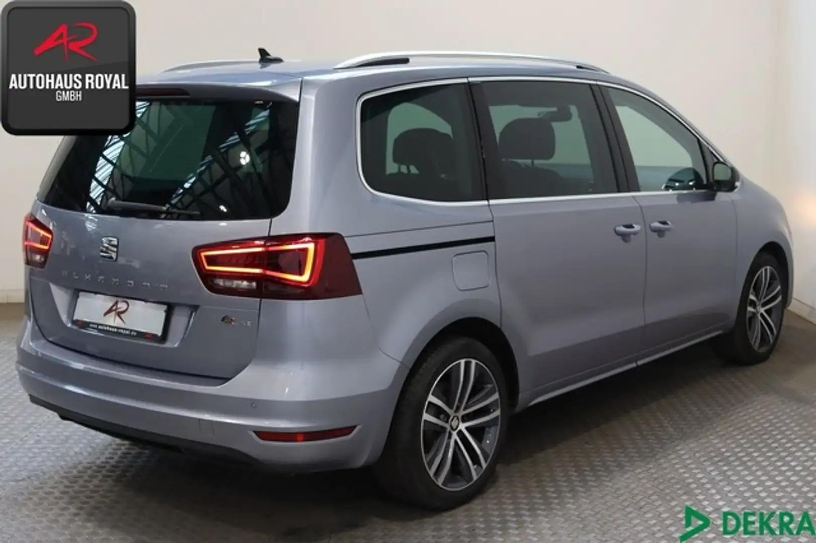 SEAT Alhambra 1.4 TSI FR LINE 7 SITZE AHK,KAMERA,18Z. Plateado - 2