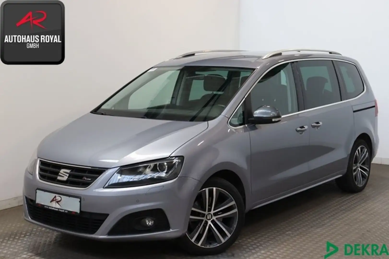 SEAT Alhambra 1.4 TSI FR LINE 7 SITZE AHK,KAMERA,18Z. Срібний - 1