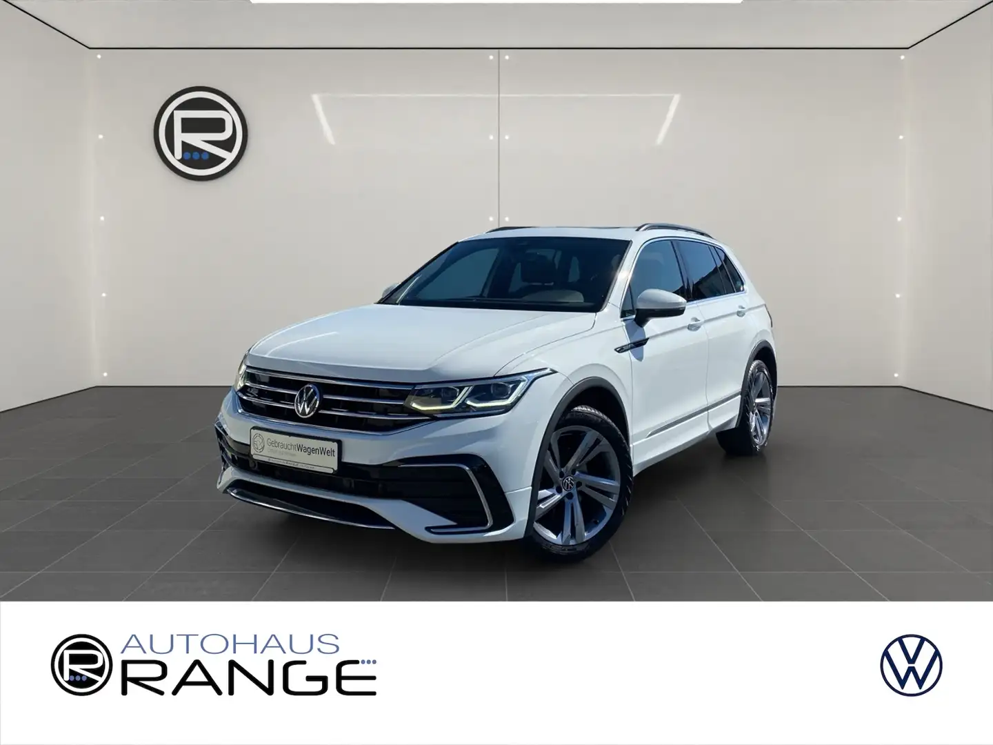 Volkswagen Tiguan 2.0 TDI R-Line *AHK PANO PDC* Weiß - 1