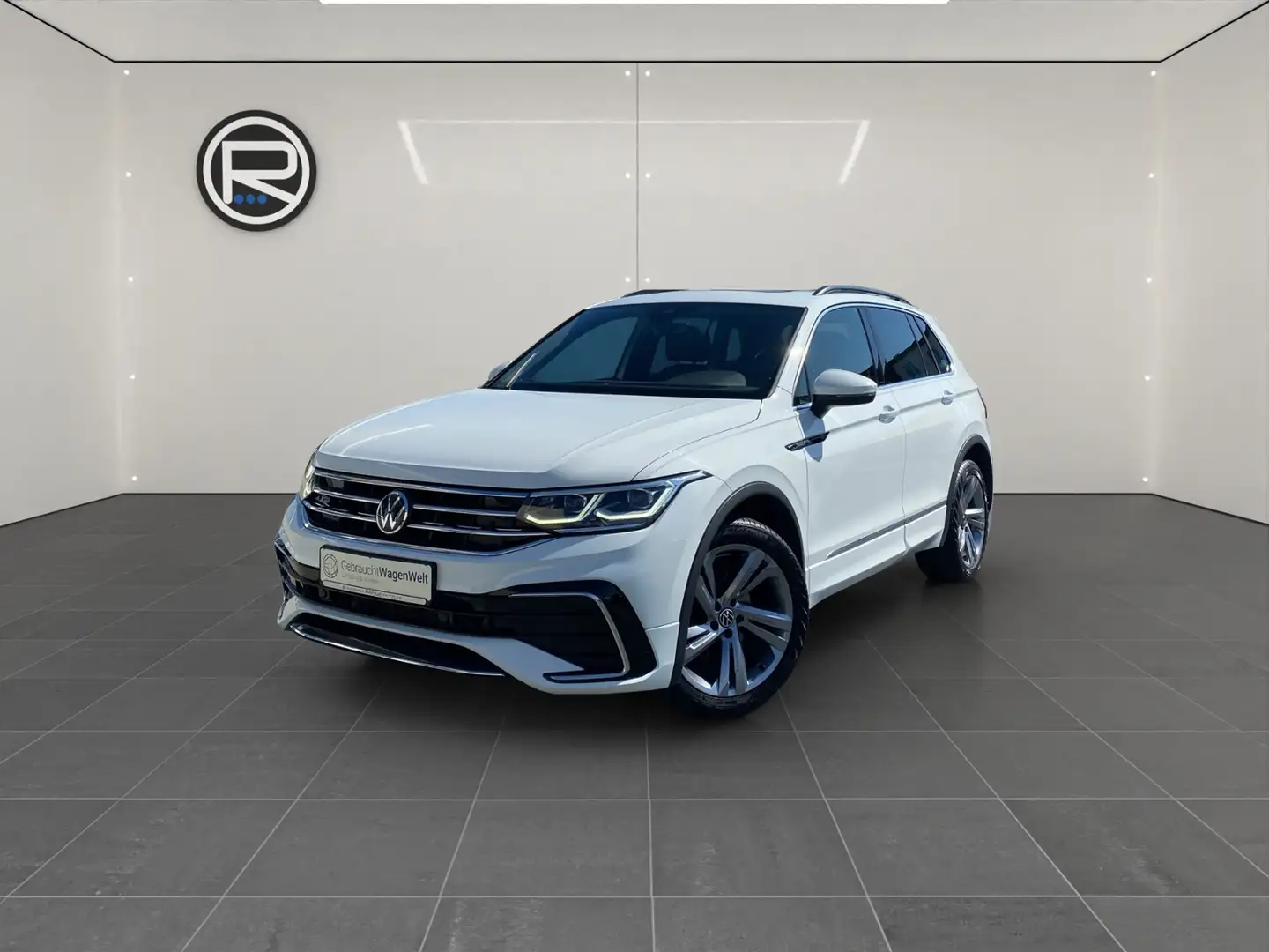 Volkswagen Tiguan 2.0 TDI R-Line *AHK PANO PDC* Blanc - 2