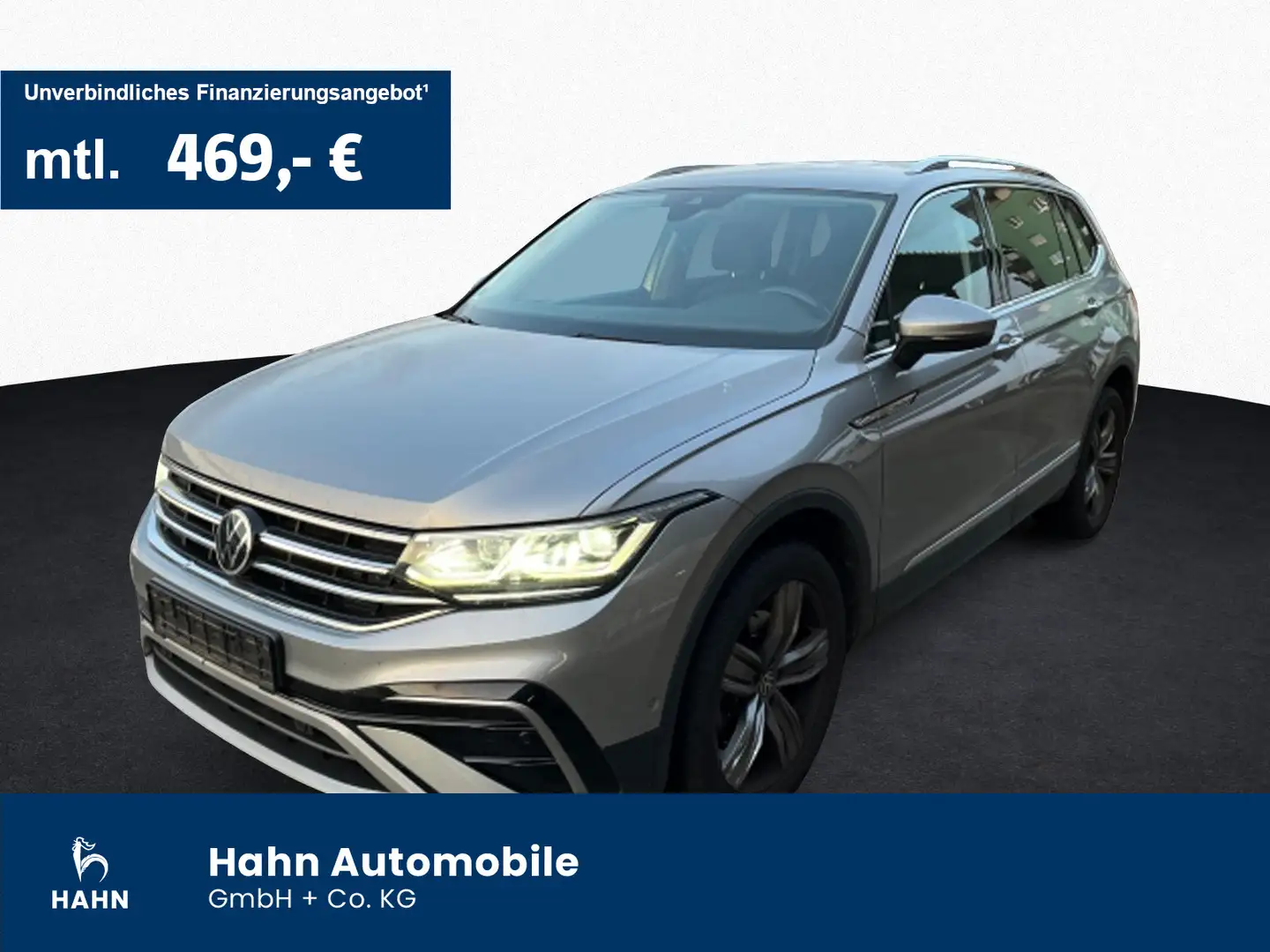 Volkswagen Tiguan Allspace Elegance 2,0TSI DSG 4MO AHK NAV Silber - 1
