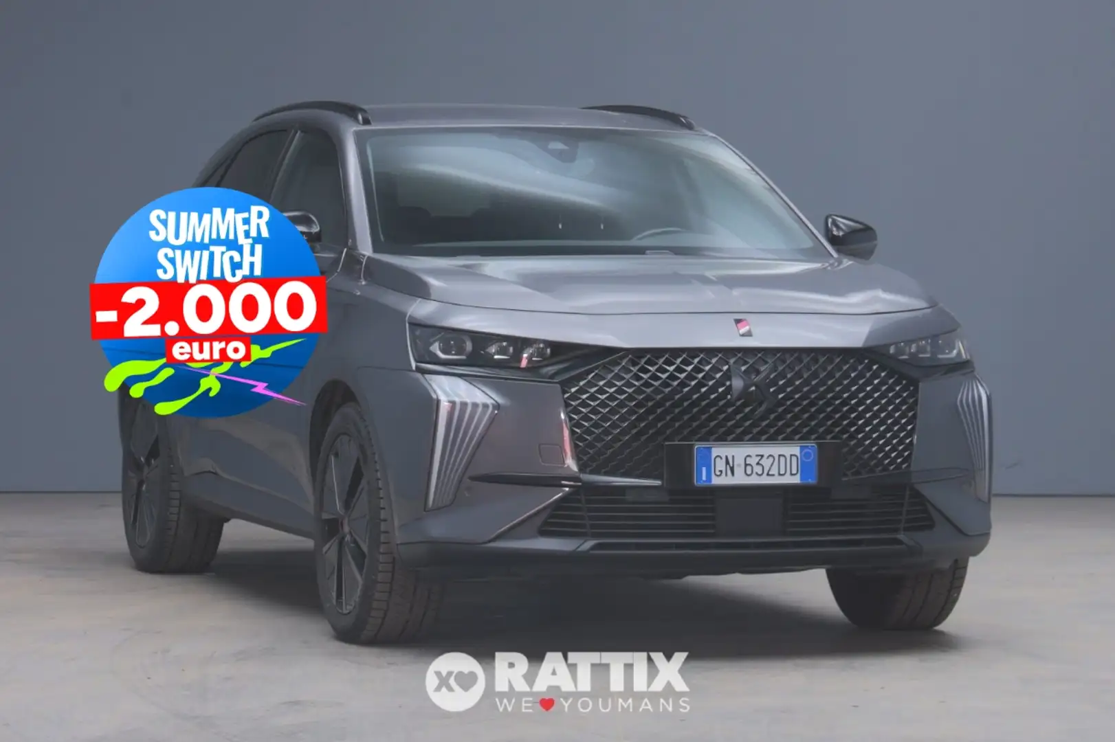DS Automobiles DS 7 1.5 BlueHDI 130CV Performance Line+ Auto Grigio - 1