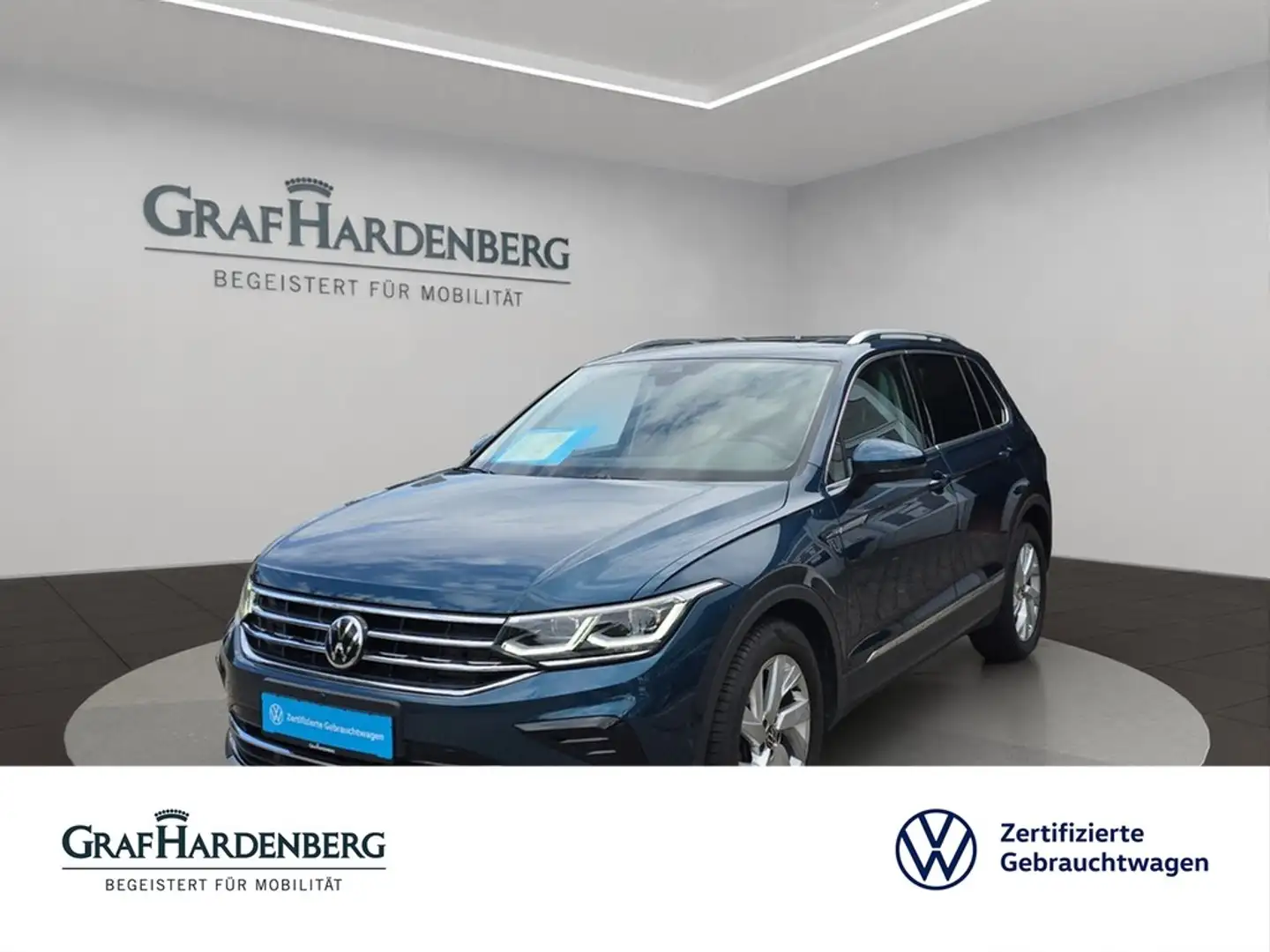 Volkswagen Tiguan Elegance 1.5 TSI DSG Navi AHK MatrixLED Blau - 1
