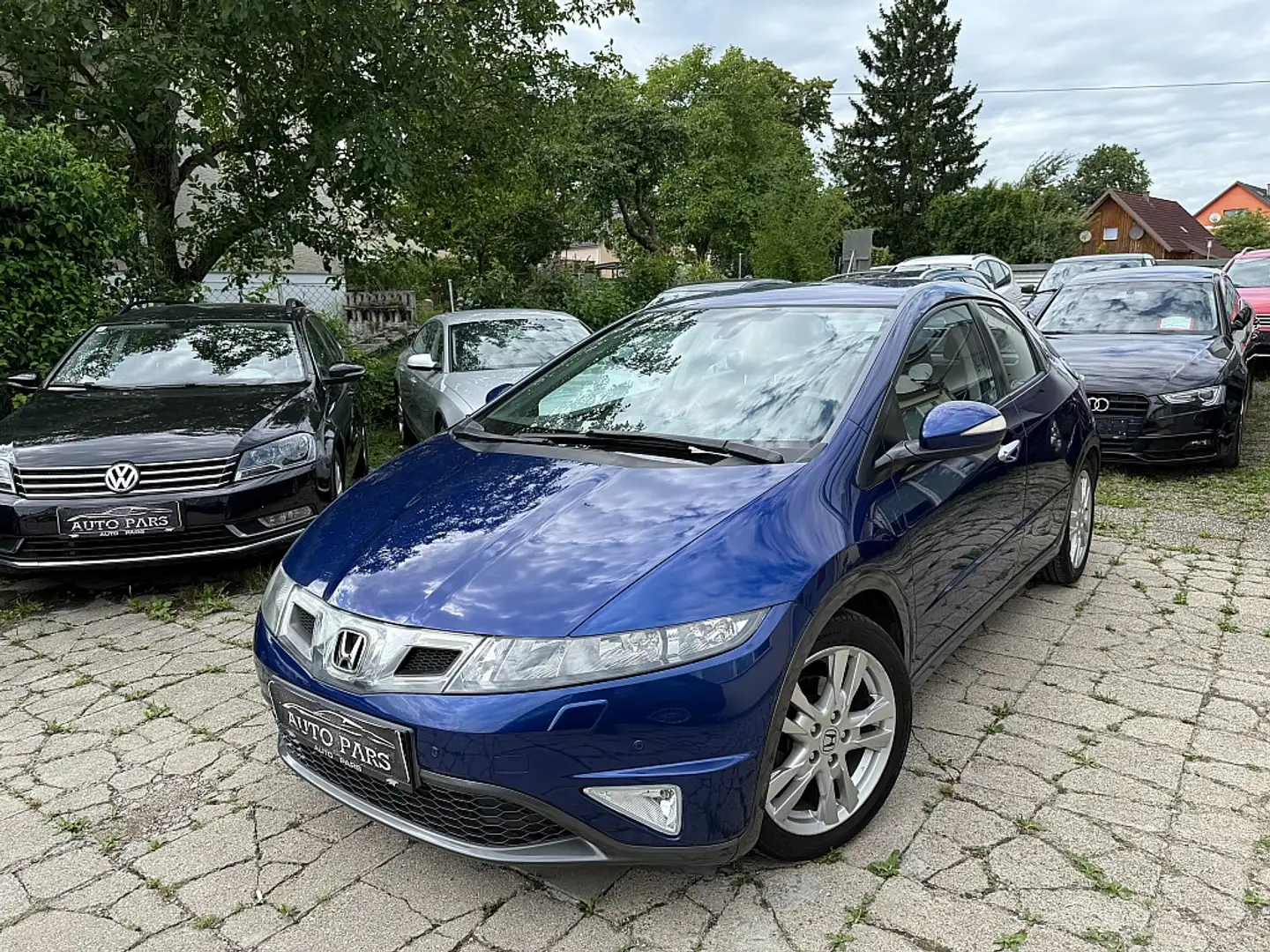 Honda Civic 2,2 i-CTDi Sport 1/3 ZINSFREI FINANZIERUNG Blau - 1