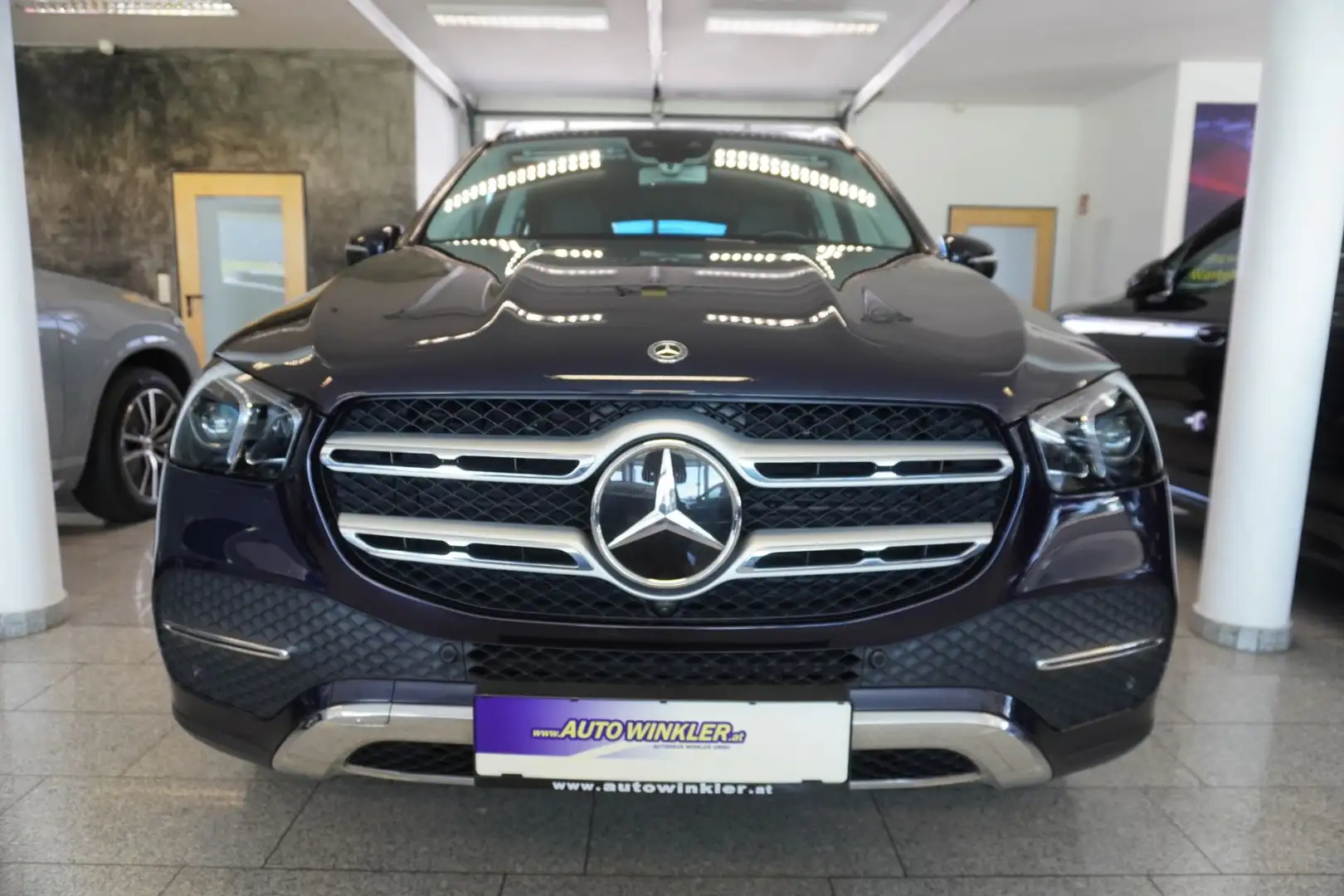 Mercedes-Benz GLE 450 4Matic Aut AHV/HeadUp/ACC Bleu - 2