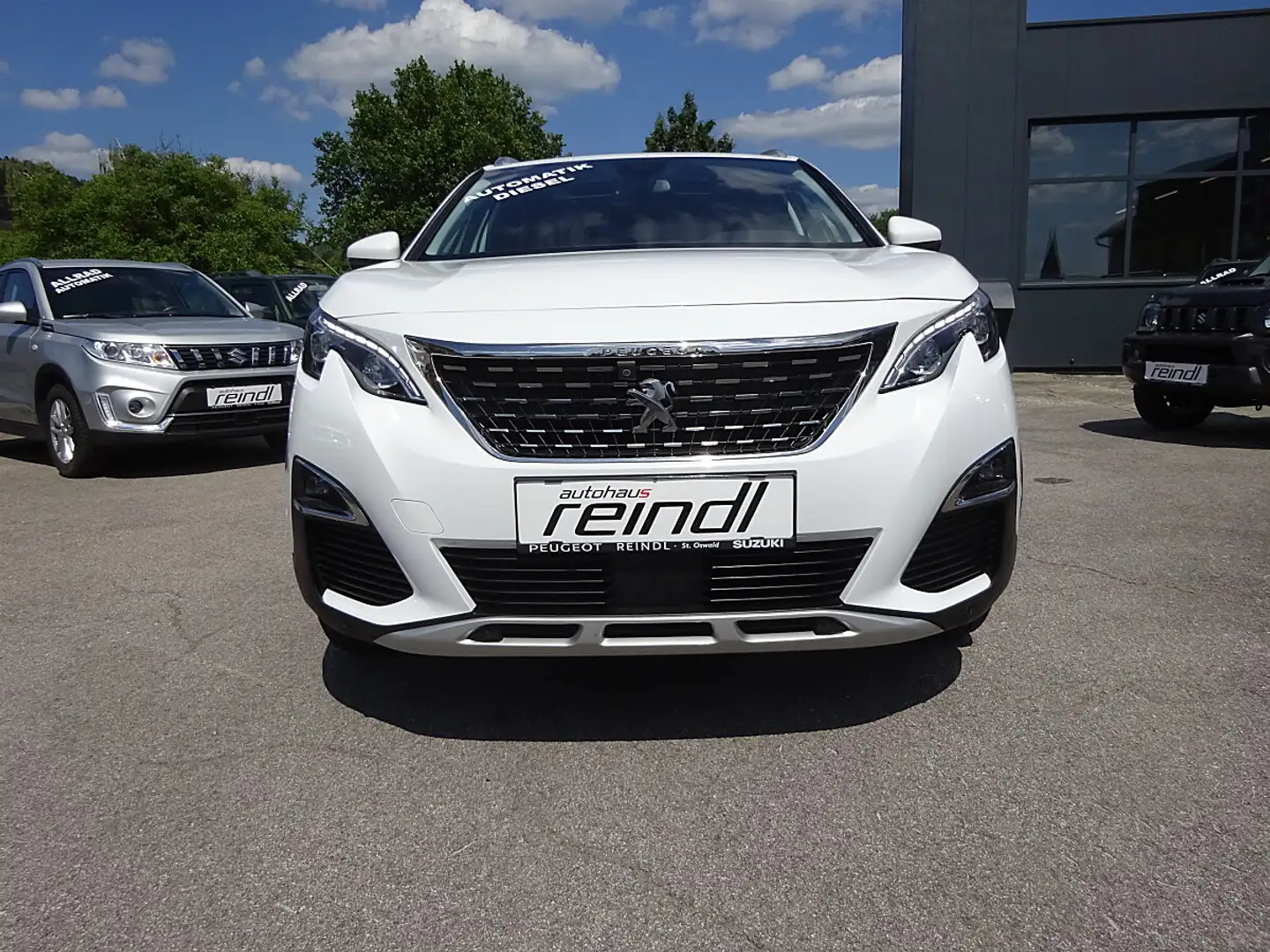 Peugeot 3008 1,6 BlueHDi 120 S&S EAT6 Allure, 1.Besitz, Navi... Weiß - 2