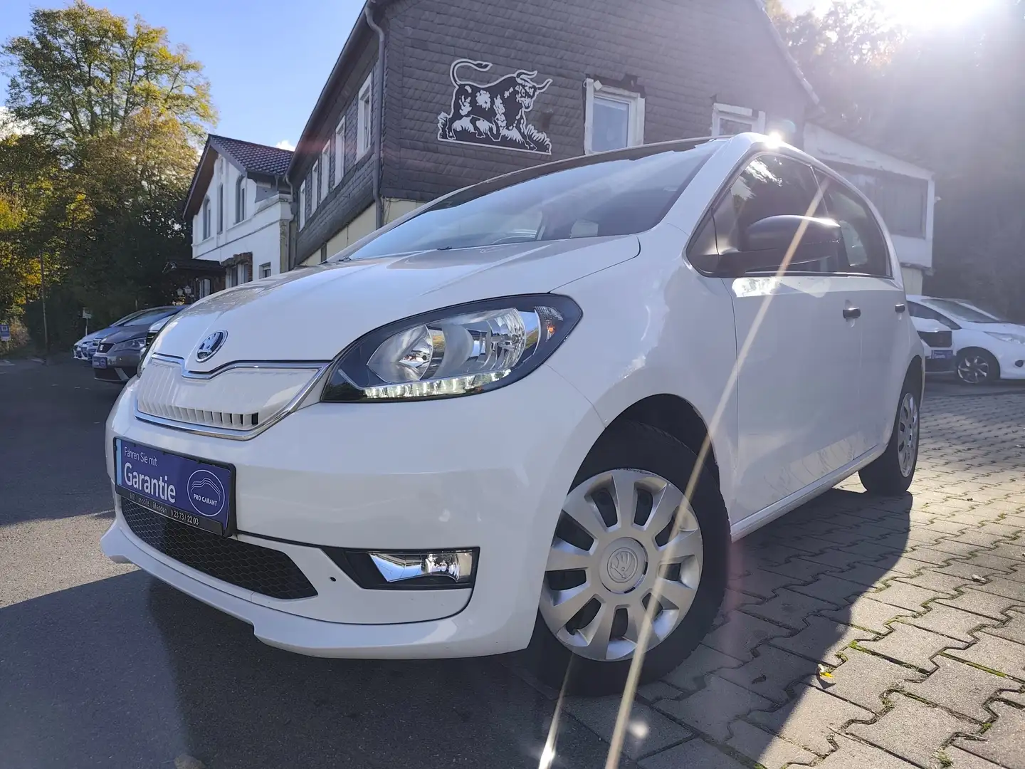 Skoda Citigo ElektroAmbition/Klimaautomatik/PDC/Sitzheizung/TOP Blanc - 1