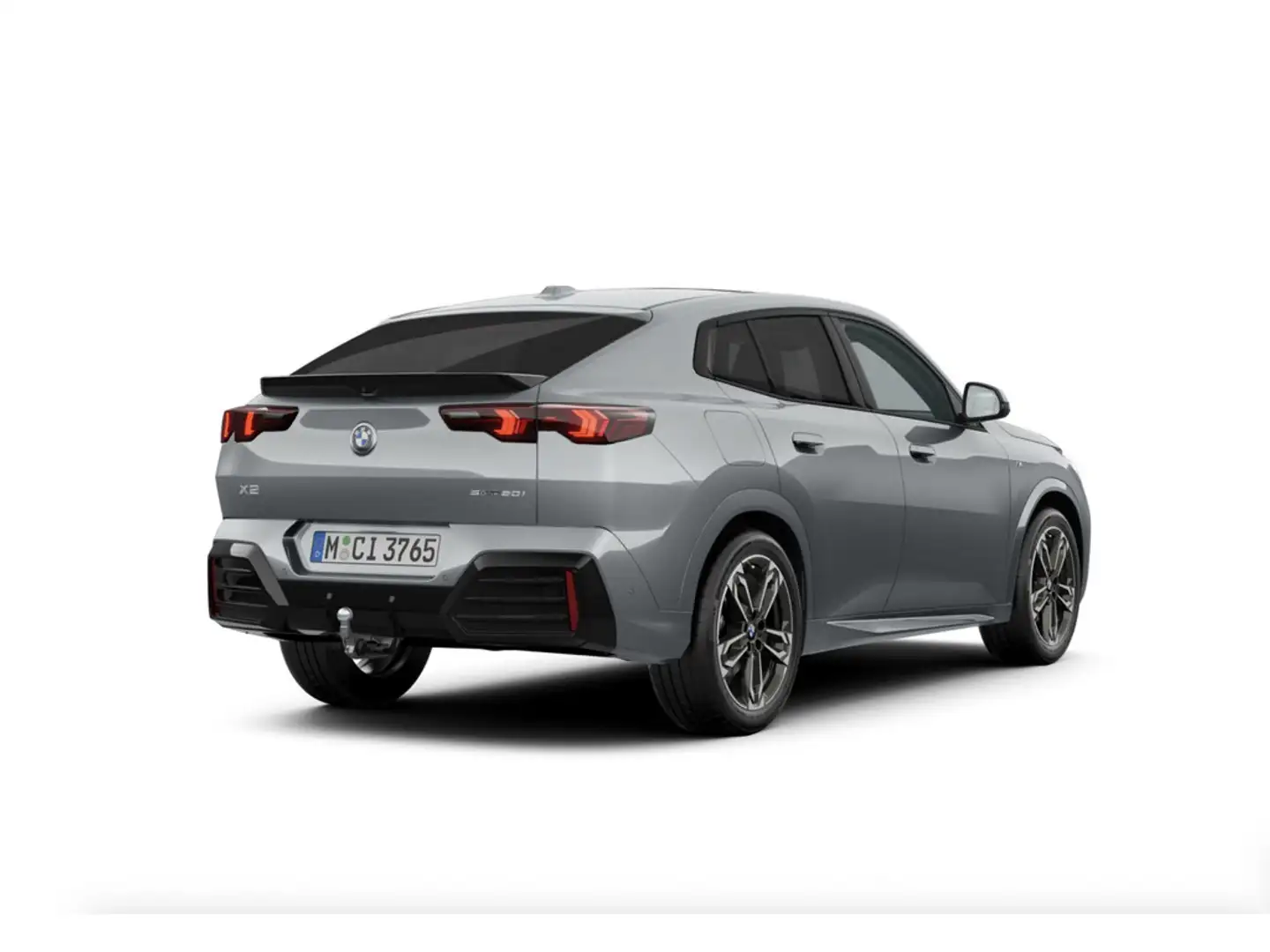 BMW X2 sDrive 20i M-Sport PANO AHK LED ACC NAVI Grau - 2