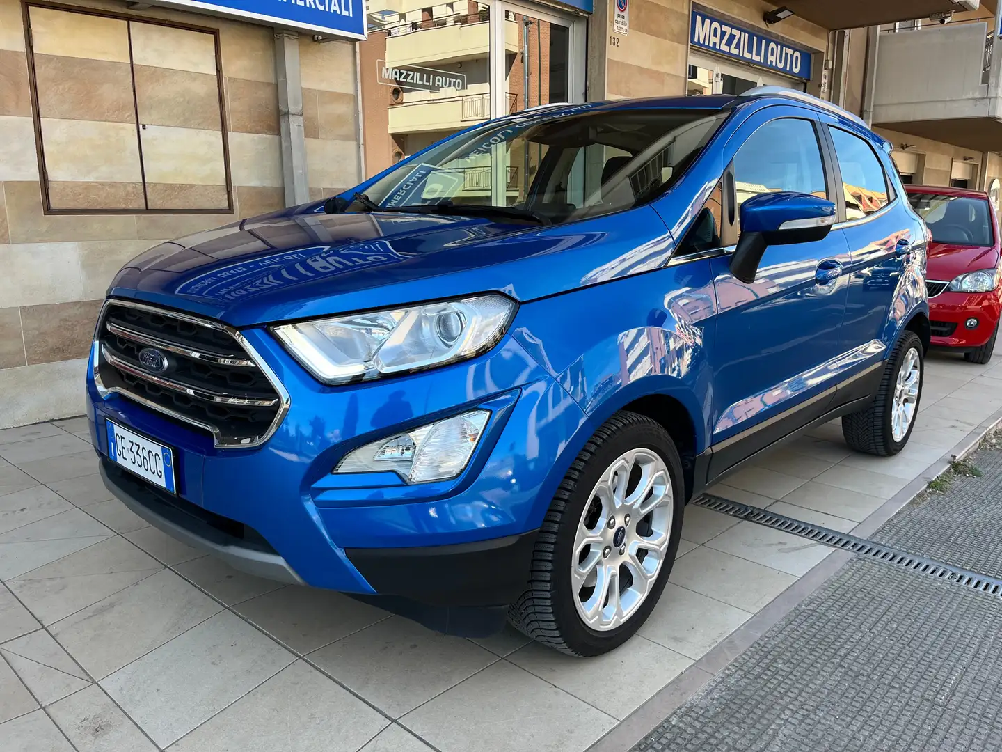 Ford EcoSport EcoSport 1.5 tdci Titanium Blau - 1