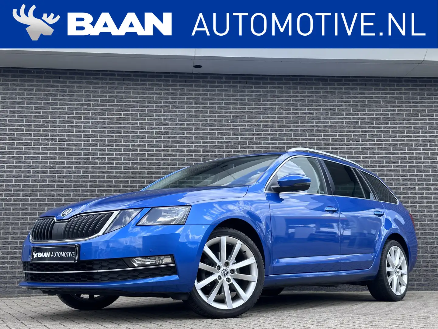 Skoda Octavia Combi 1.0 TSI Greentech Ambition Business | Naviga Blauw - 1
