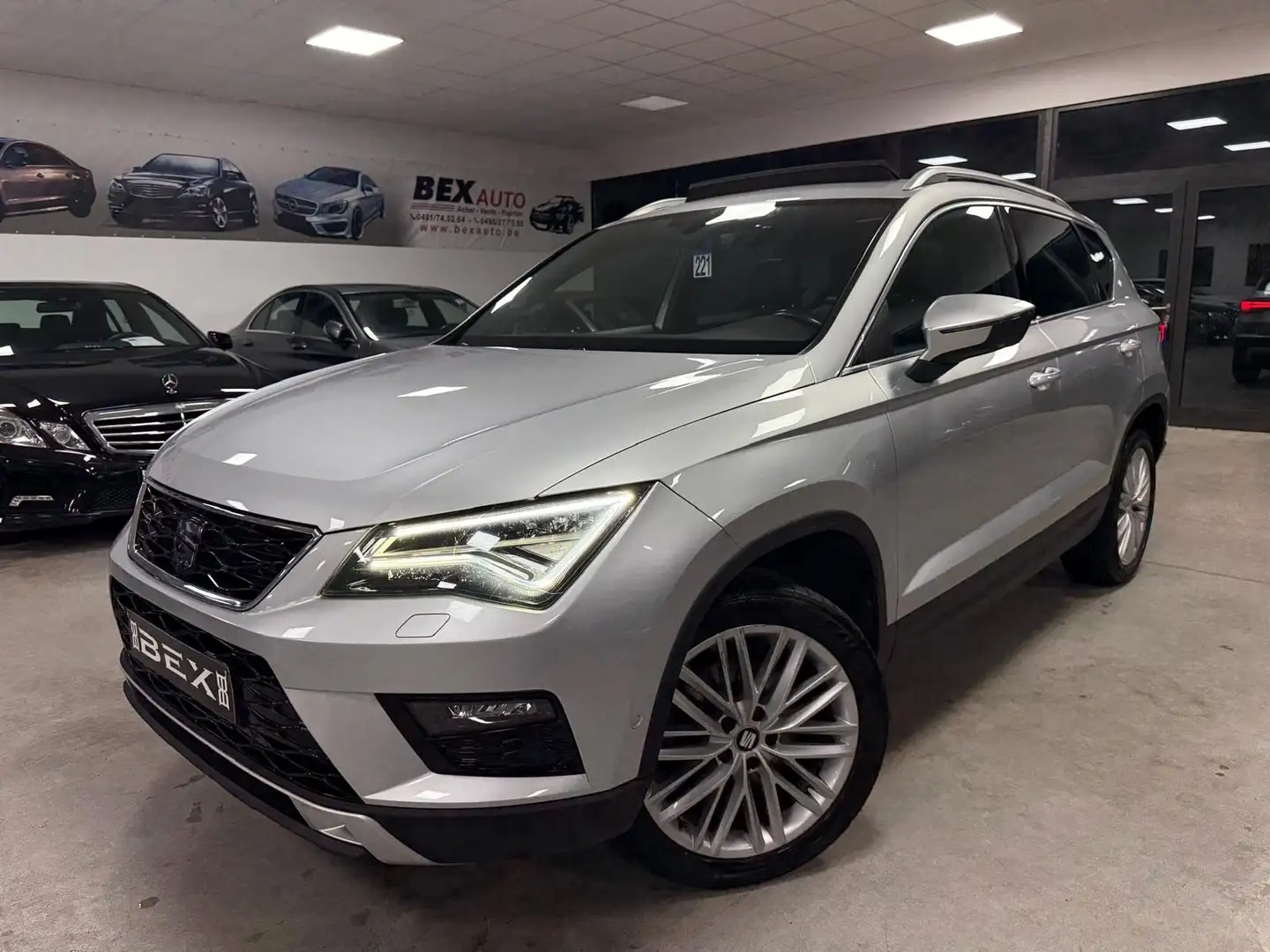SEAT Ateca Ateca1.4 TSI*DSG*1ERPROP*GARANTIE*TOITPANO*CUIRGPS Gris - 2