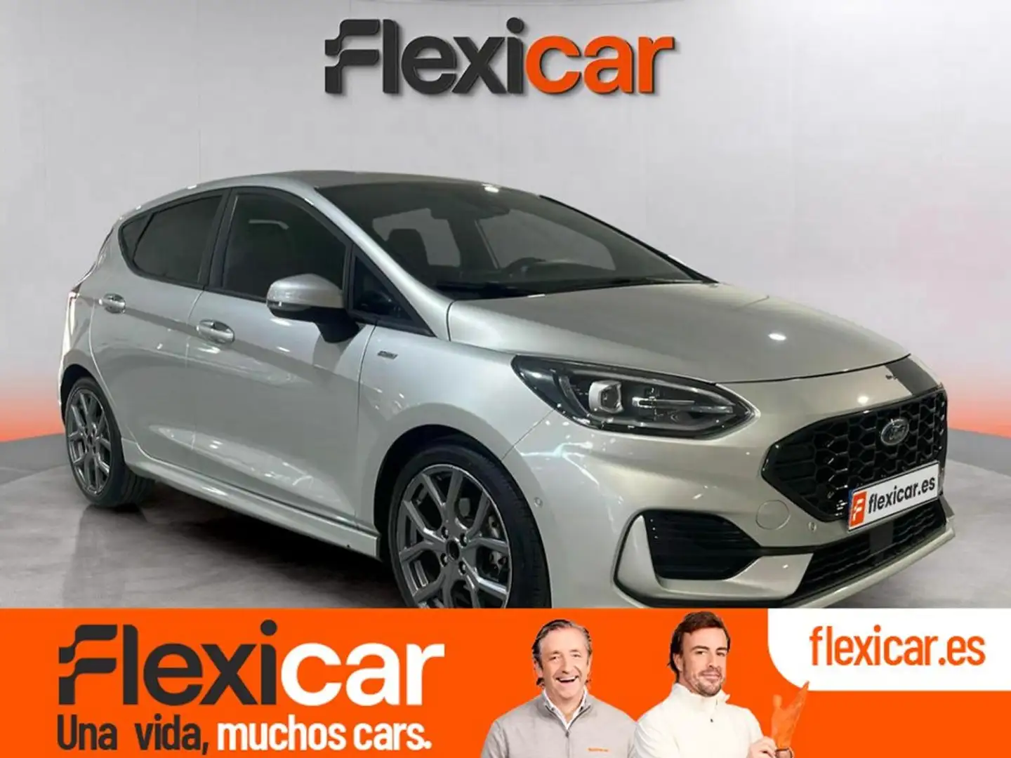 Ford Fiesta 1.0 EcoBoost MHEV 92kW(125CV) ST-Line 5p Gris - 1