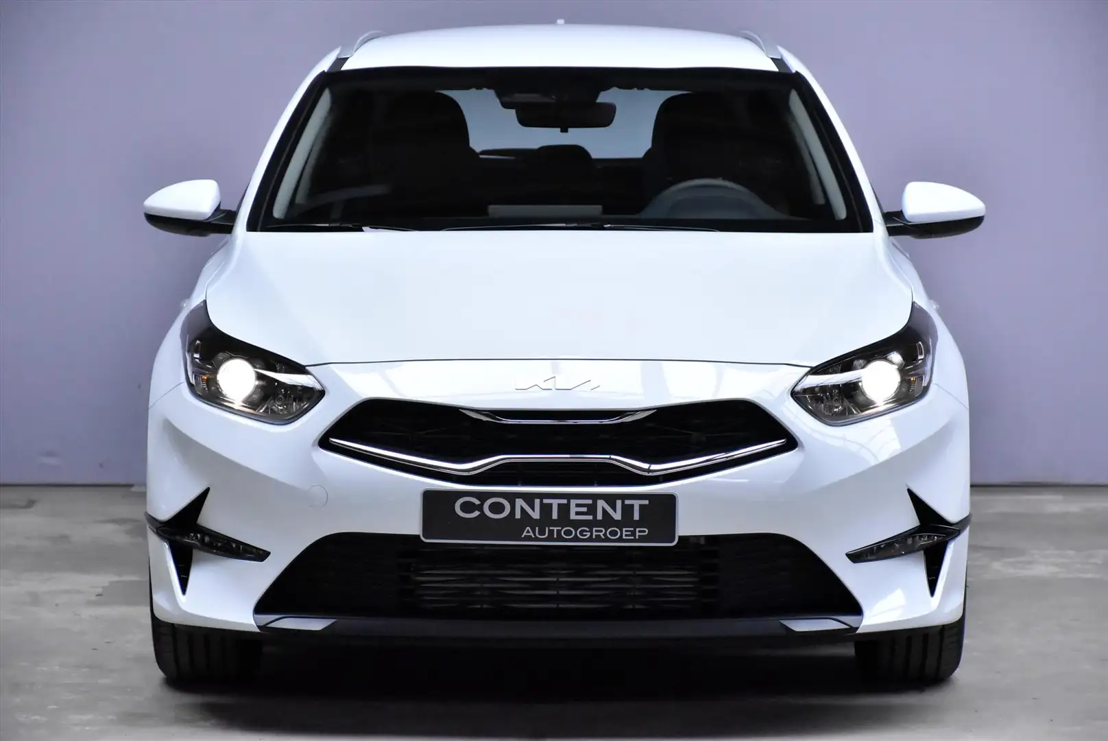 Kia Ceed SW / cee'd SW 1.0 T-GDi 100pk ComfortLine Snel leverbaar Bianco - 2